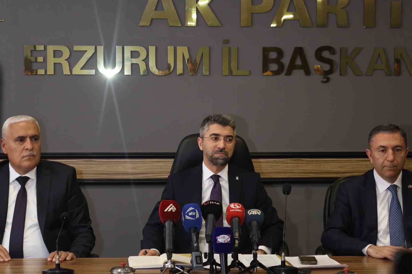 AZERBAYCAN PARLAMENTOSUNDAN DESTEK İÇİN CUMHURBAŞKANI İLHAM ALİYEV'İN TALİMATLARI İLE ERZURUM'A
