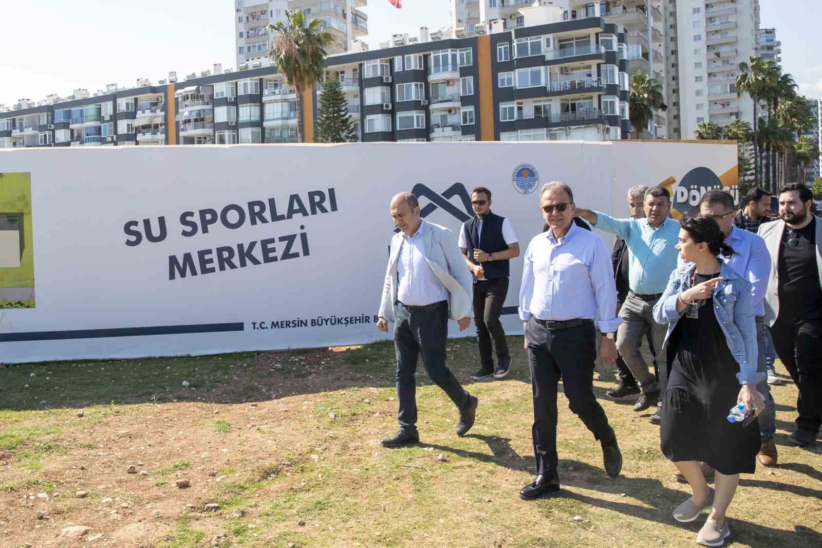 MERSİN BÜYÜKŞEHİR BELEDİYE BAŞKANI VAHAP SEÇER, MERSİNLİ GENÇLERİN İSTEDİĞİ VE
