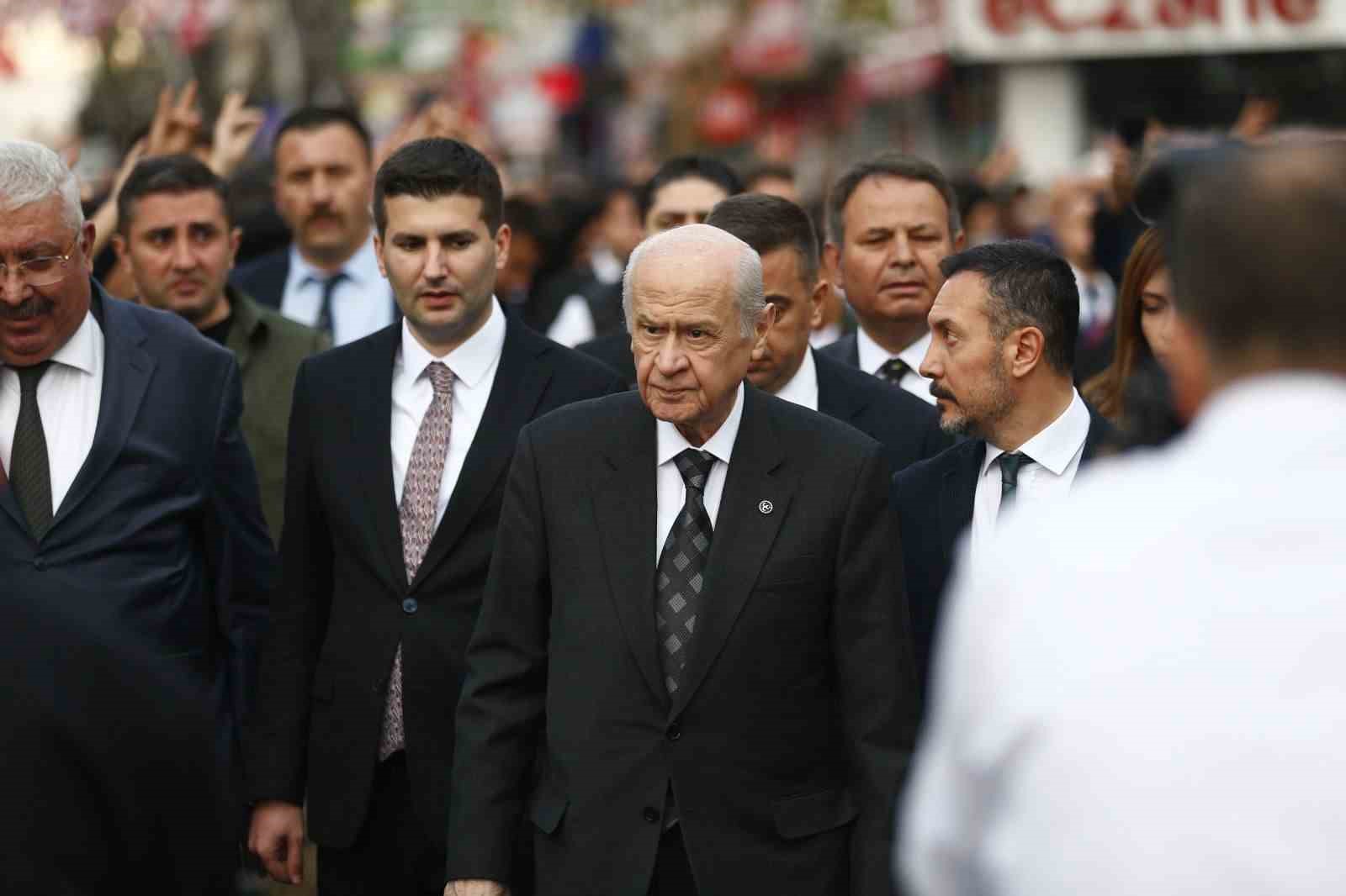 MİLLİYETÇİ HAREKET PARTİSİ (MHP) GENEL BAŞKANI DEVLET BAHÇELİ, "ABD BAŞKANI