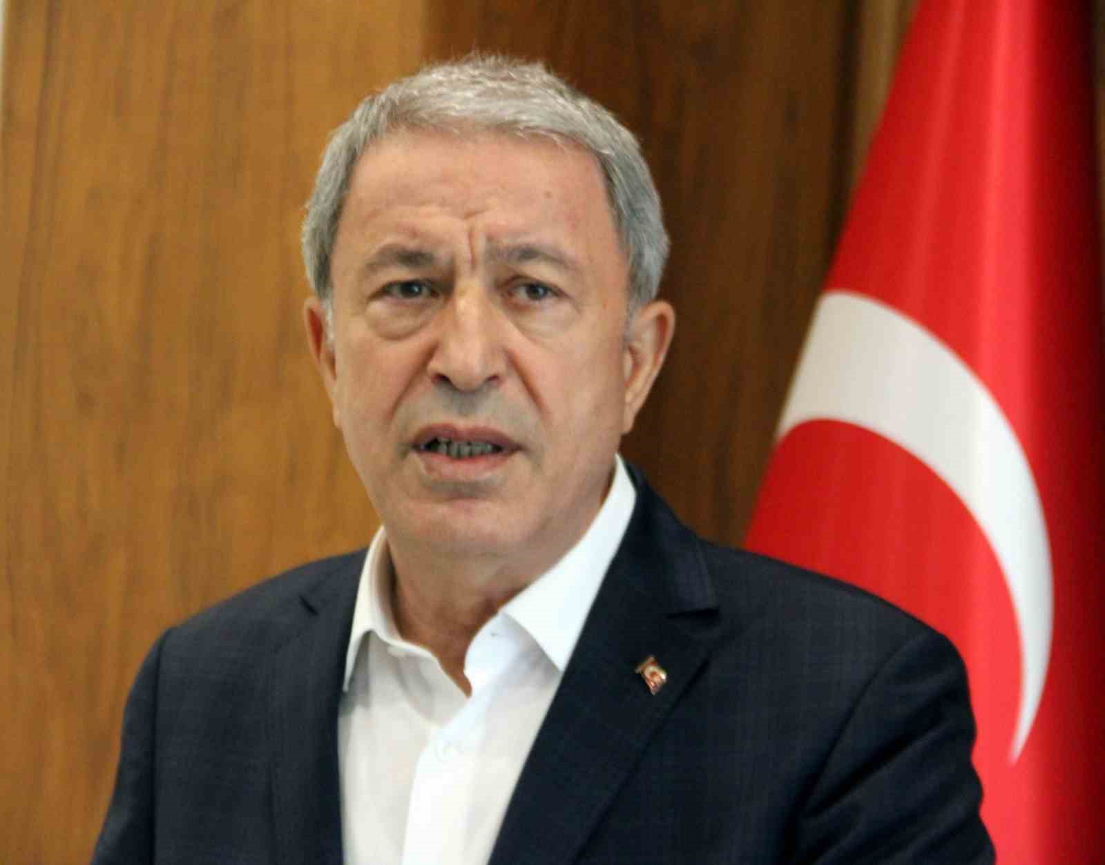 MİLLİ SAVUNMA BAKANI HULUSİ AKAR, "BİZ 'TERÖRLE MÜCADELE' DEDİKÇE, TERÖRİSTLERİN