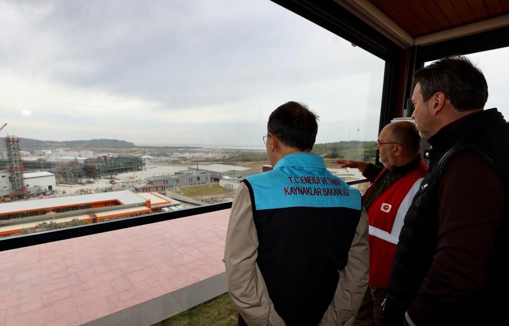 ENERJİ VE TABİİ KAYNAKLAR BAKANI FATİH DÖNMEZ FİLYOS DOĞAL GAZ