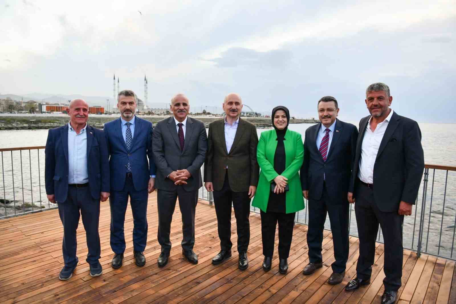 ULAŞTIRMA VE ALTYAPI BAKANI ADİL KARAİSMAİLOĞLU, TRABZON BÜYÜKŞEHİR BELEDİYE BAŞKANI