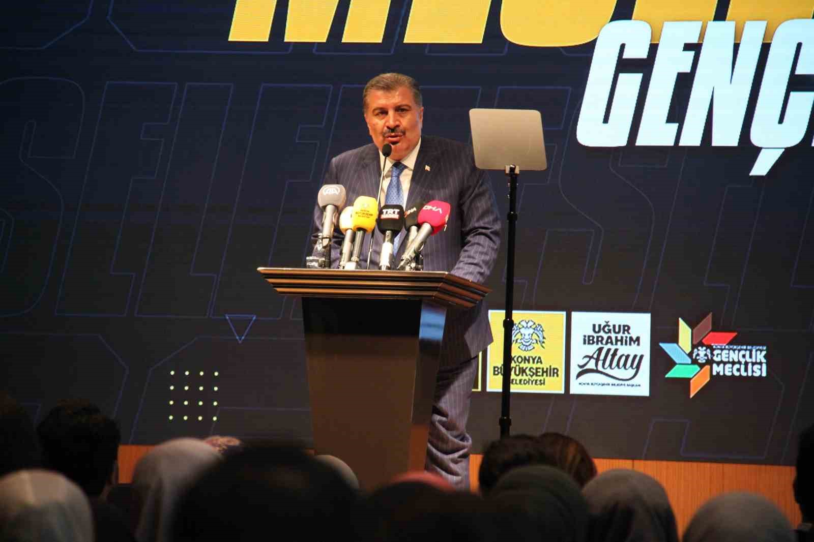 SAĞLIK BAKANI FAHRETTİN KOCA, TÜRKİYE’NİN ARTIK GÜNÜBİRLİK HEDEFLERE MAHKUM BİR