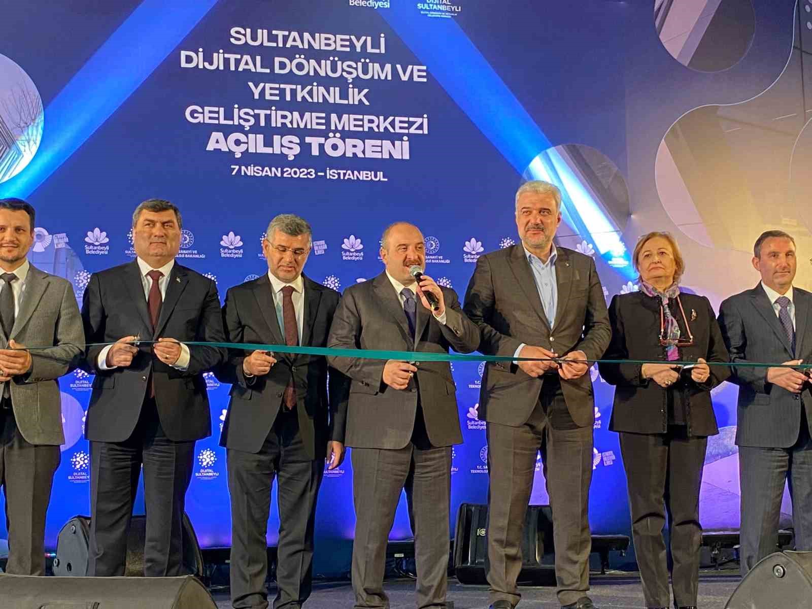 SANAYİ VE TEKNOLOJİ BAKANI MUSTAFA VARANK SULTANBEYLİ DİJİTAL DÖNÜŞÜM VE