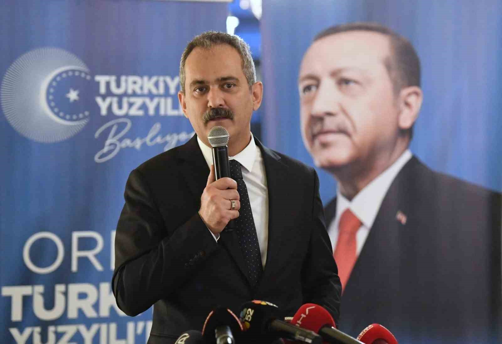 MİLLİ EĞİTİM BAKANI VE AK PARTİ ORDU MİLLETVEKİLİ ADAYI MAHMUT