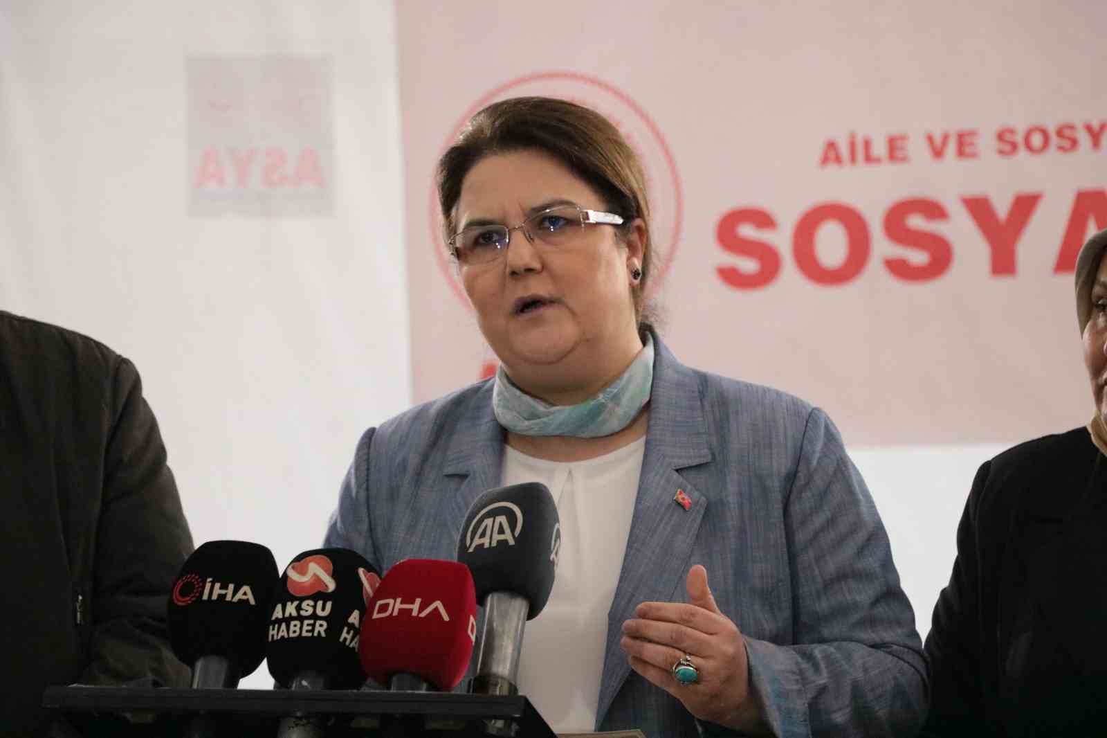 DEPREM BÖLGESİNDE DÜN İTİBARİYLE TOPLAM 203 SOSYAL MARKET KURDUKLARINI VE
