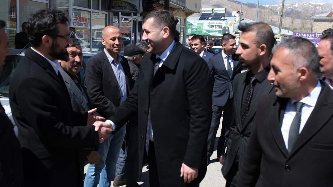 MİLLİYETÇİ HAREKET PARTİSİ (MHP) KAYSERİ MİLLETVEKİLİ ADAYI BAKİ ERSOY, SARIZ