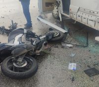 BANDIRMA EDİNCİK KAVŞAĞINDA TRAFİK KAZASI; 1 KİŞİ YARALI