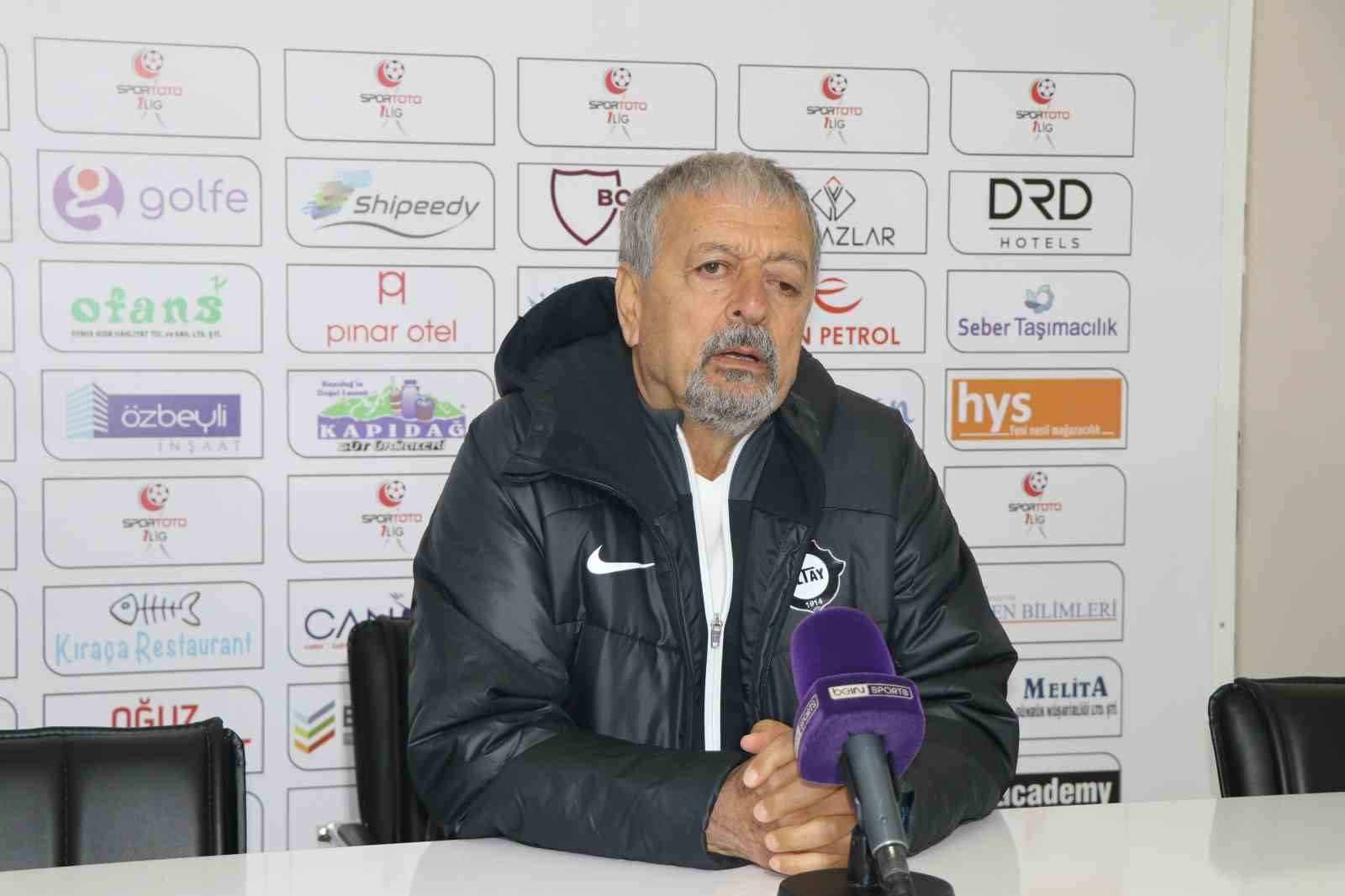 ALTAY TEKNİK SORUMLUSU DİLAVER MUTLU'NUN KONUŞMASI