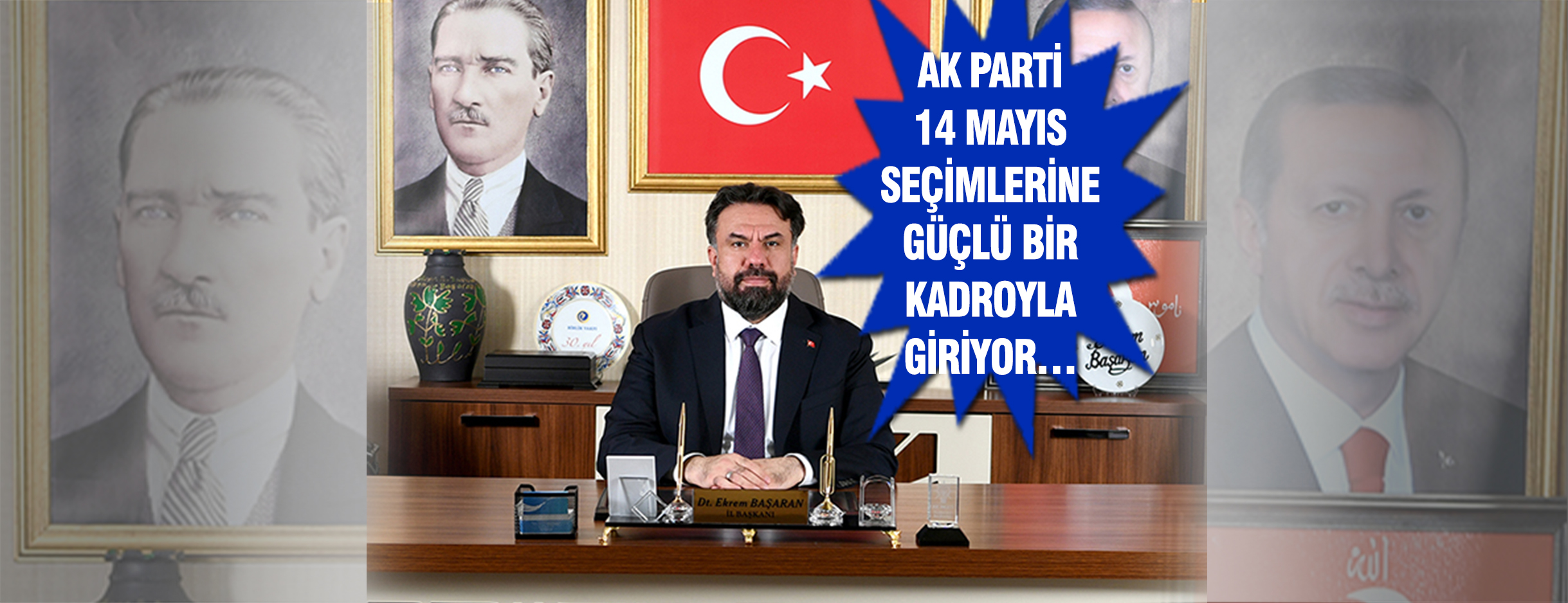 BAŞARAN: “ADAY ODAKLI DEĞİL, DAVAYI ESAS ALAN BİR PARTİYİZ” AK Parti 28. Dönem Milletvekili adaylarının belirlenmesinin ardından AK Parti