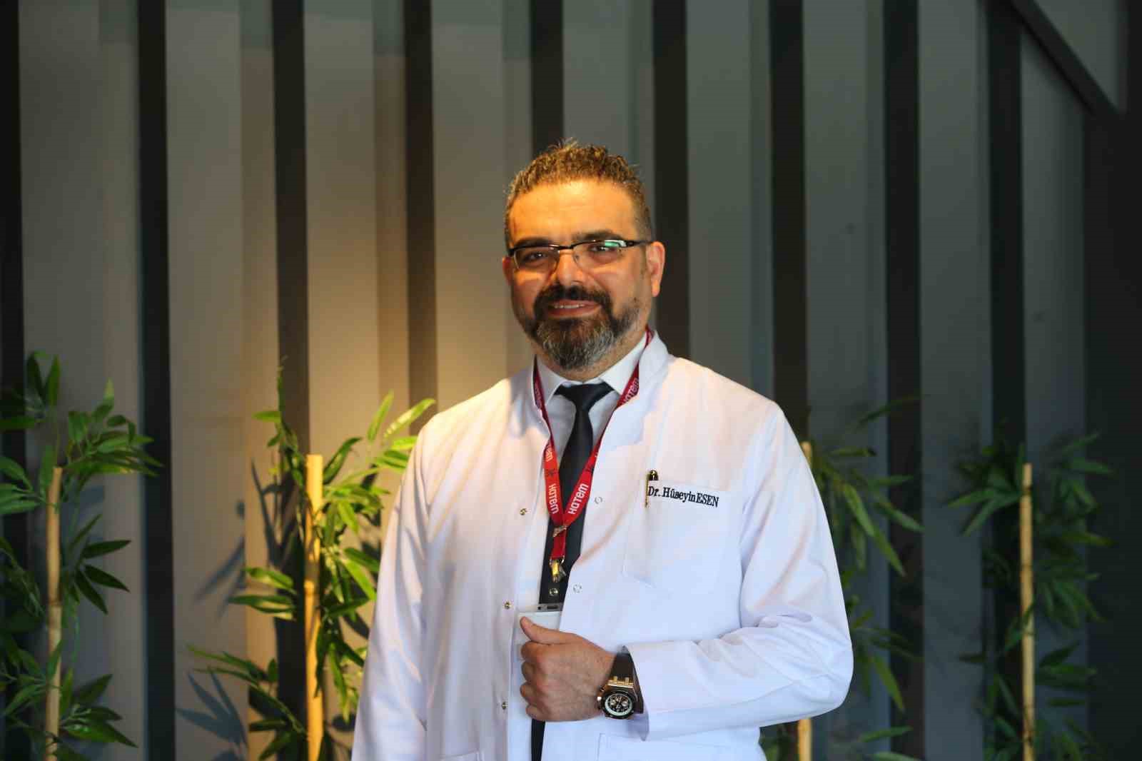 ÖZEL HATEM HASTANESİ BAŞHEKİMİ DR. HÜSEYİN ESEN
