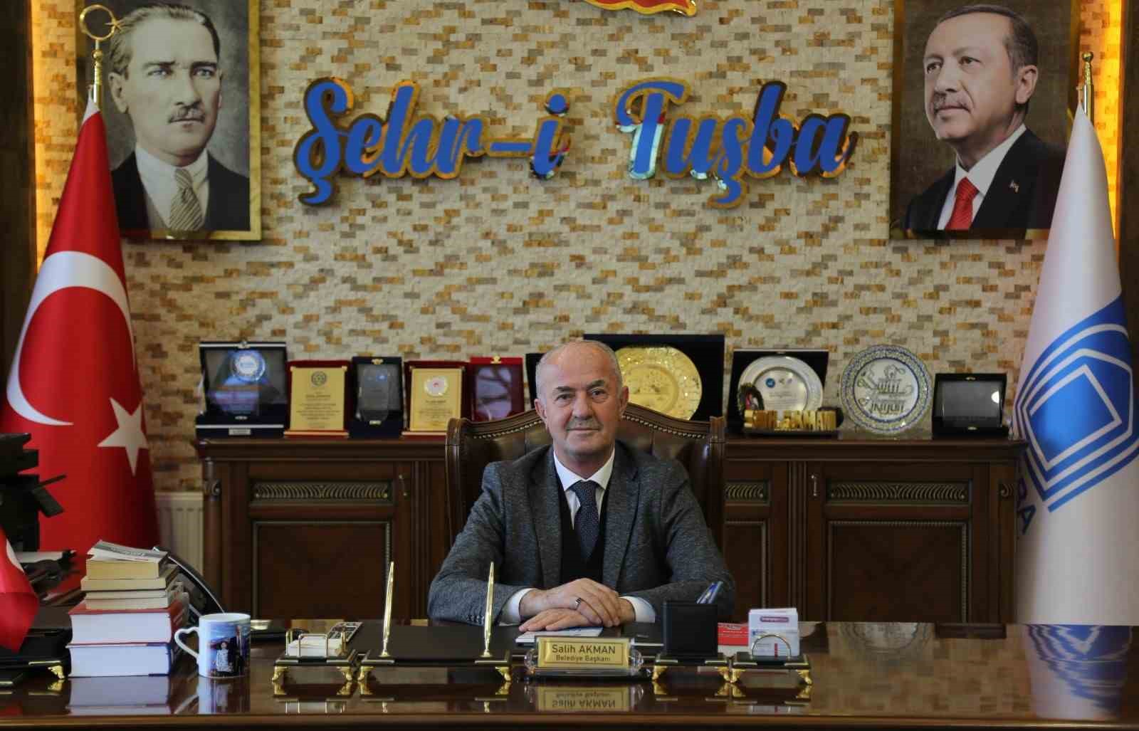 VAN’IN TUŞBA BELEDİYE BAŞKANI SALİH AKMAN; SEVGİ, HOŞGÖRÜ, BİRLİK VE
