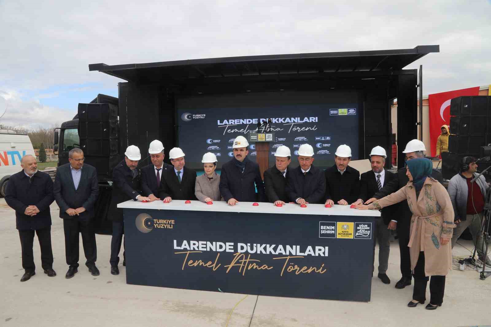 KONYA BÜYÜKŞEHİR BELEDİYESİ İLE MERKEZ MERAM BELEDİYESİNİN YÜRÜTTÜĞÜ BÜYÜK LARENDE