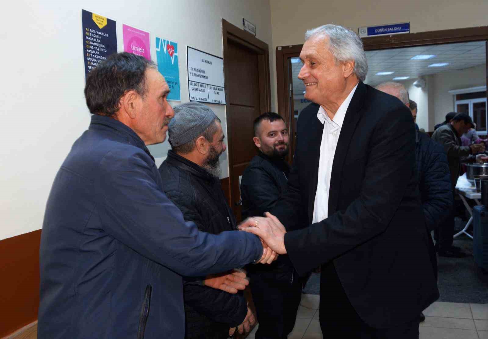 BAŞKAN BAKKALCIOĞLU YENİDOĞAN MAHALLE SAKİNLERİ İLE BİR ARAYA GELDİ