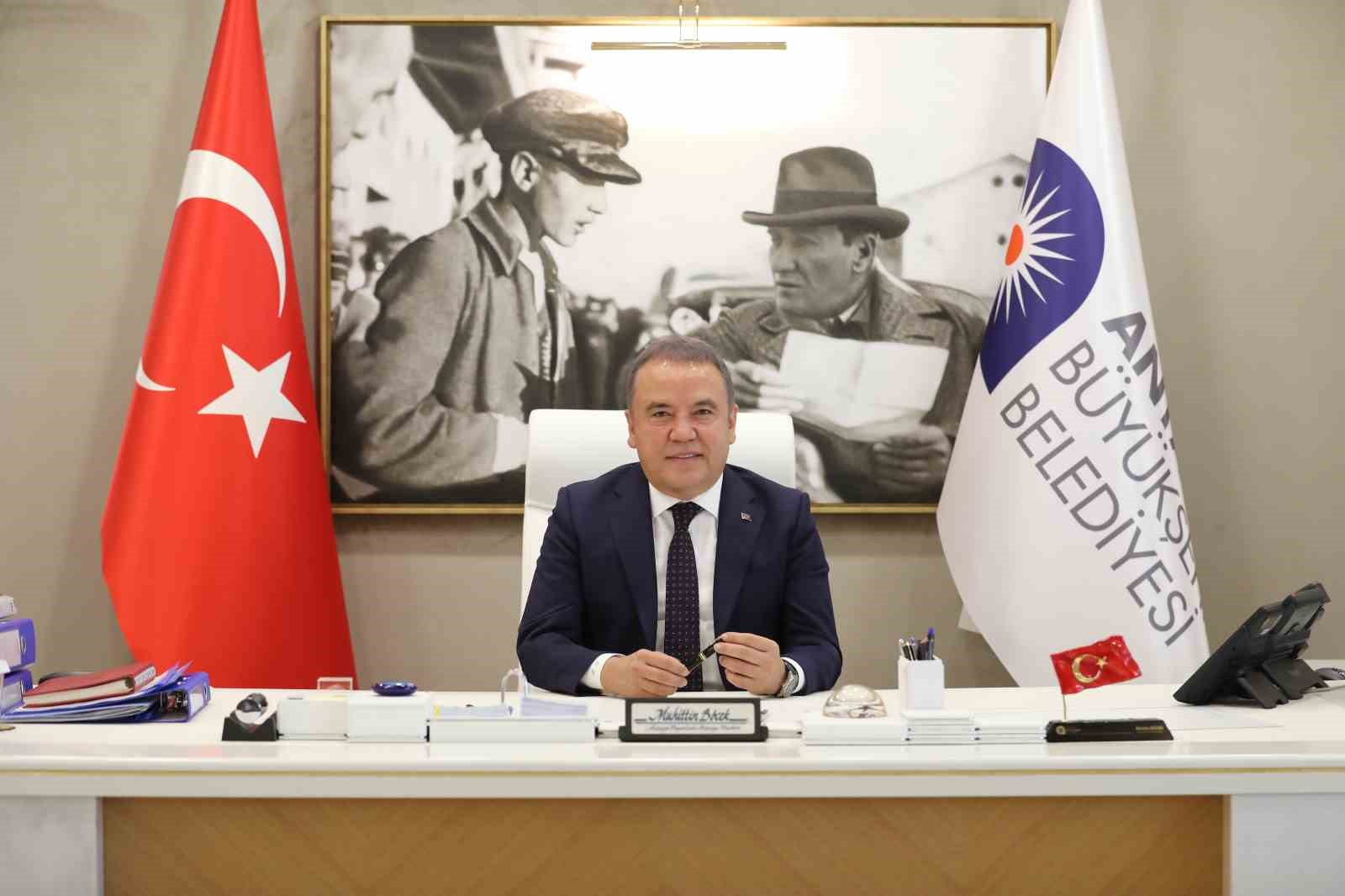 ANTALYA BÜYÜKŞEHİR BELEDİYE BAŞKANI MUHİTTİN BÖCEK RAMAZAN BAYRAMI MESAJINDA, “RAMAZAN