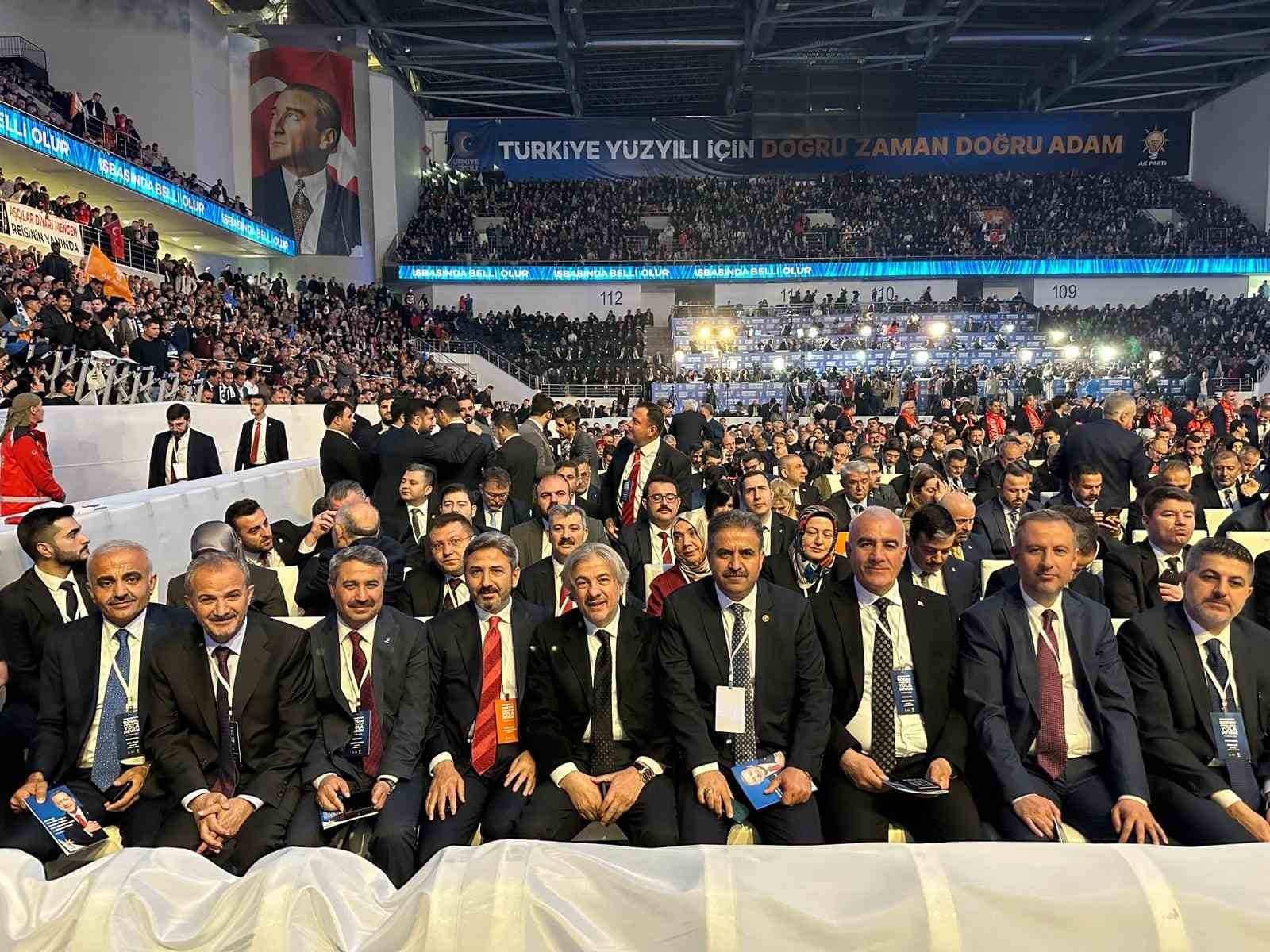 AK PARTİ’NİN ANKARA ARENA’DA YAPILAN ADAY TANITIM VE SEÇİM BEYANNAMESİ