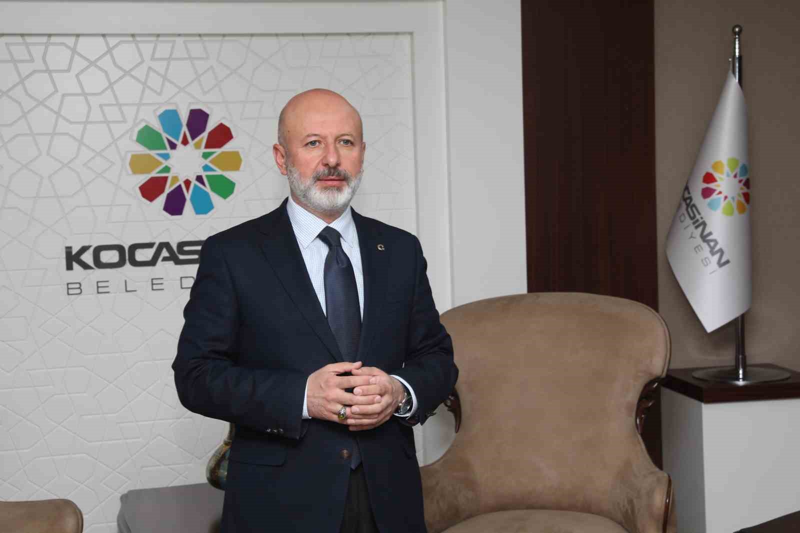 KOCASİNAN BELEDİYE BAŞKANI AHMET ÇOLAKBAYRAKDAR, RAMAZAN BAYRAMI DOLAYISIYLA BİR MESAJ