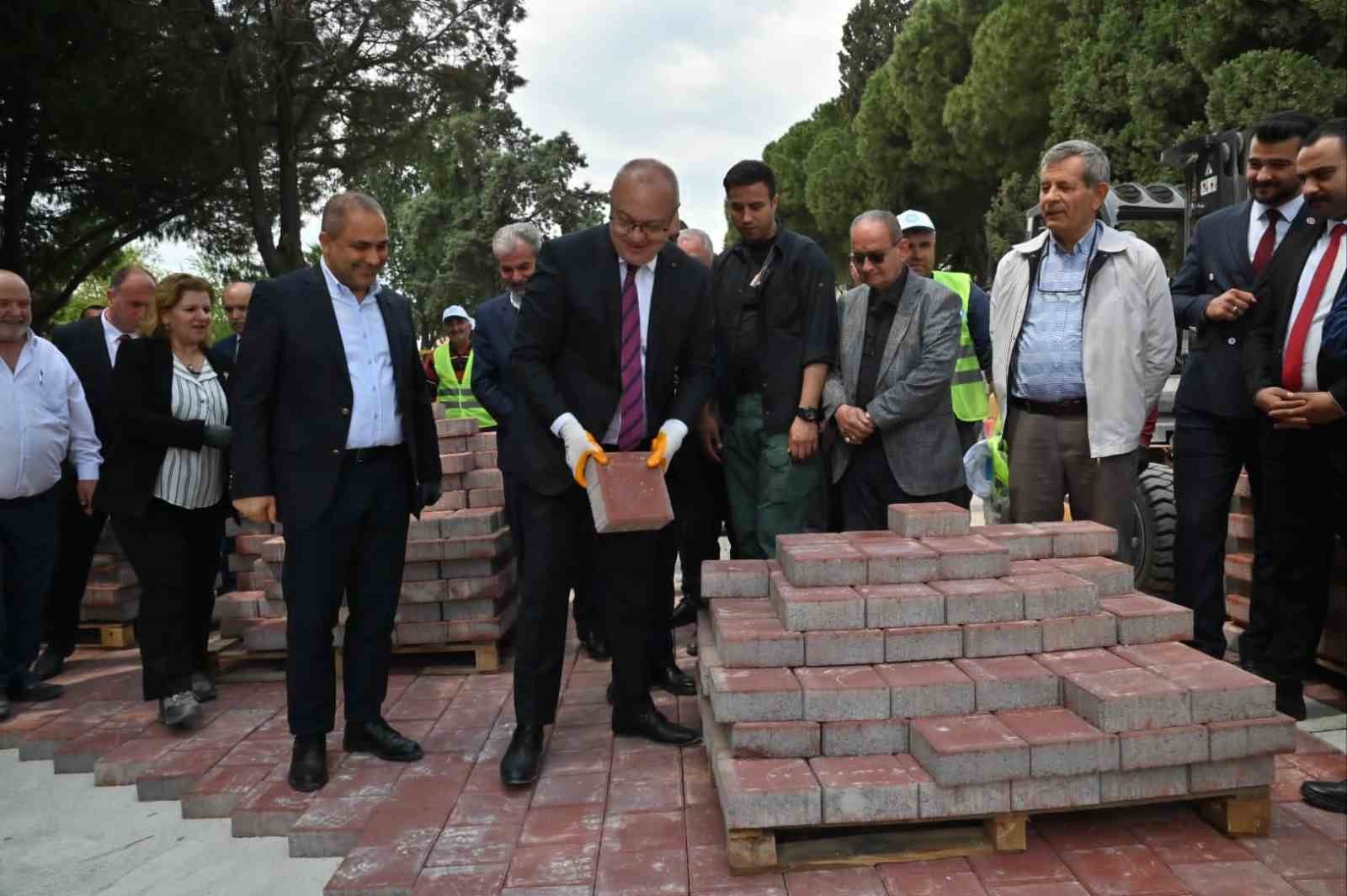 MANİSA BÜYÜKŞEHİR BELEDİYE BAŞKANI CENGİZ ERGÜN, SARUHANLI İLÇE ZİYARETİNDE YAPIMI