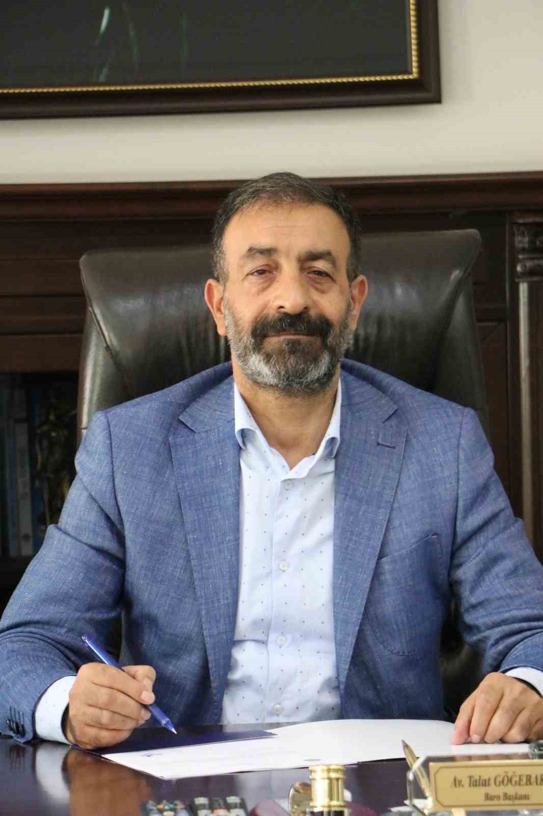 ERZURUM BARO BAŞKANI TALAT GÖĞEBAKAN, KANUN HÂKİMİYETİNİN VE HUKUKUN ÜSTÜNLÜĞÜNÜN