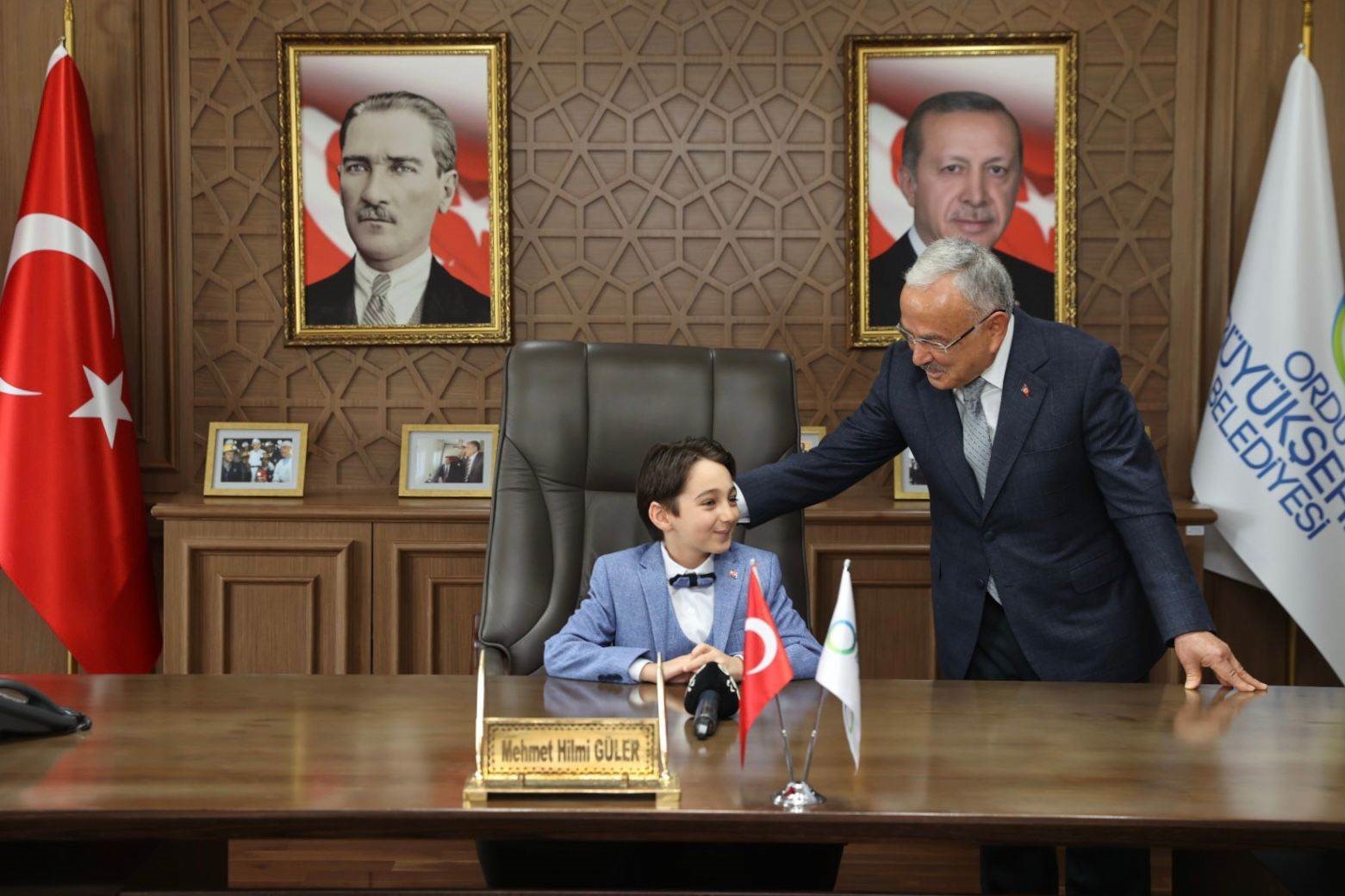 ORDU BÜYÜKŞEHİR BELEDİYE BAŞKANI DR. MEHMET HİLMİ GÜLER, 23 NİSAN