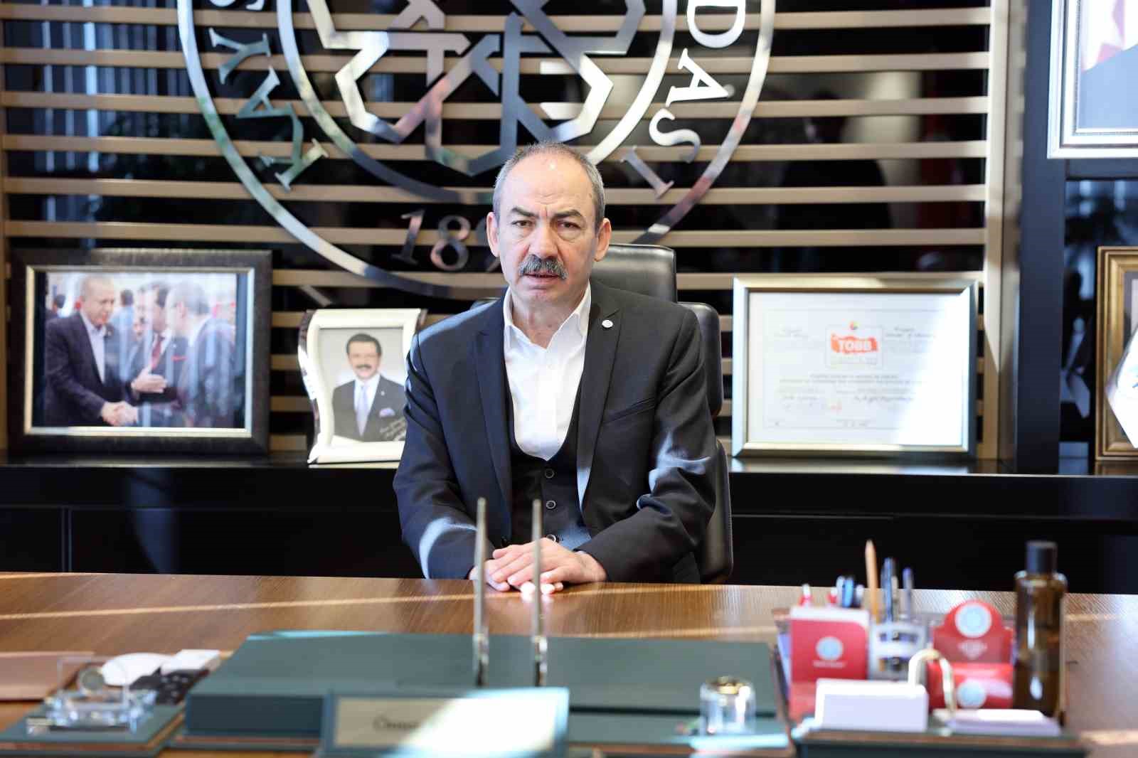 KAYSERİ TİCARET ODASI (KTO) BAŞKANI ÖMER GÜLSOY, BİN AYDAN DAHA