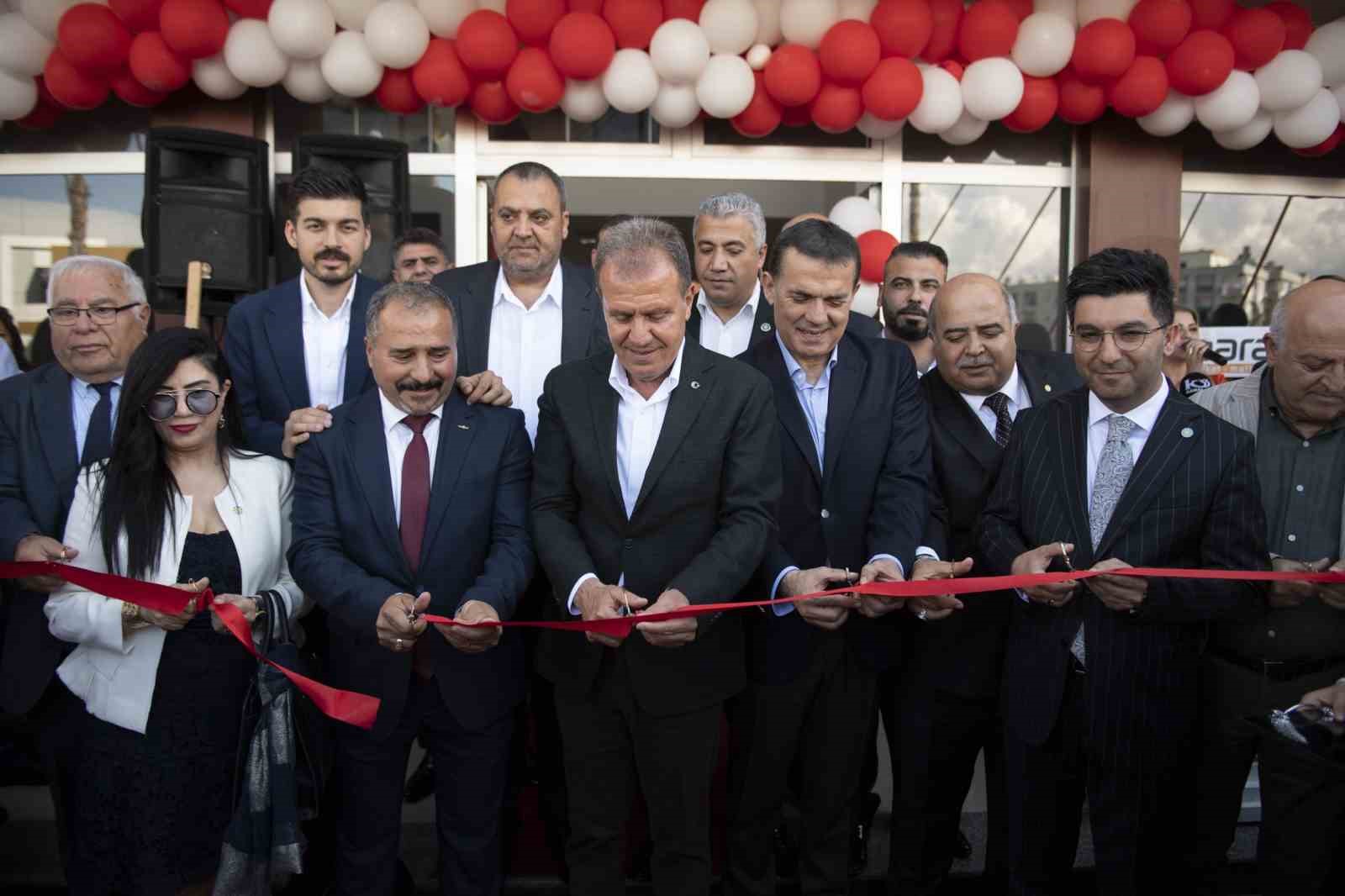 MERSİN BÜYÜKŞEHİR BELEDİYE BAŞKANI VAHAP SEÇER, MERSİN TEKSTİL ÜRETİCİLERİ DERNEĞİ’NİN