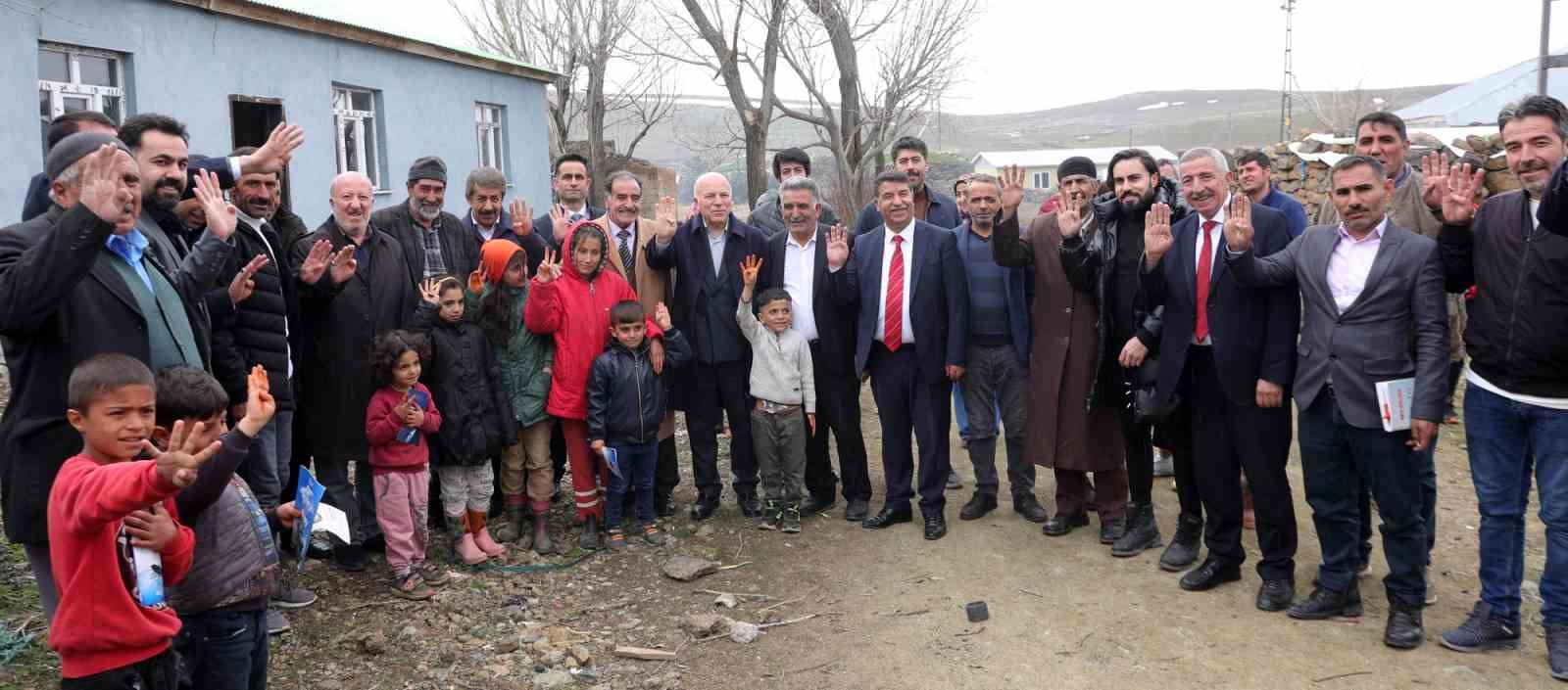 ERZURUM BÜYÜKŞEHİR BELEDİYE BAŞKANI MEHMET SEKMEN’İN İLÇELERE YÖNELİK SEÇİM GEZİLERİ