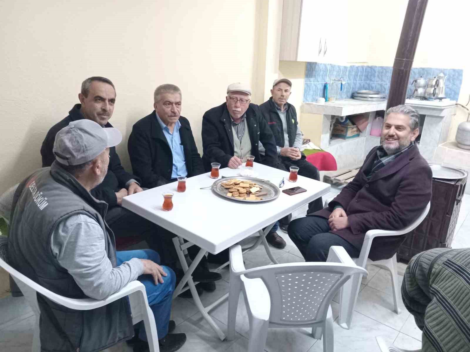 GÖLPAZARI BELEDİYE BAŞKANI HAYRİ SUER, RAMAZAN AYINDA KÖY ZİYARETLERİNE DEVAM