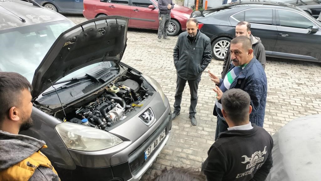 KASTAMONU BELEDİYE BAŞKANI OP. DR. RAHMİ GALİP VİDİNLİOĞLU, ESKİ SANAYİ