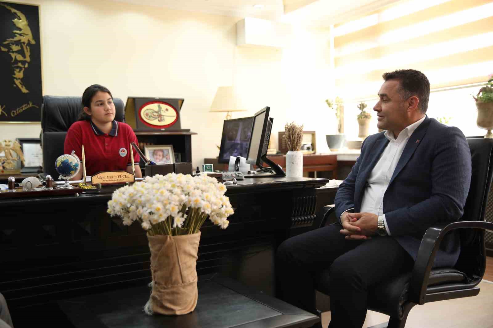 ALANYA BELEDİYE BAŞKANI ADEM MURAT YÜCEL 23 NİSAN ULUSAL EGEMENLİK