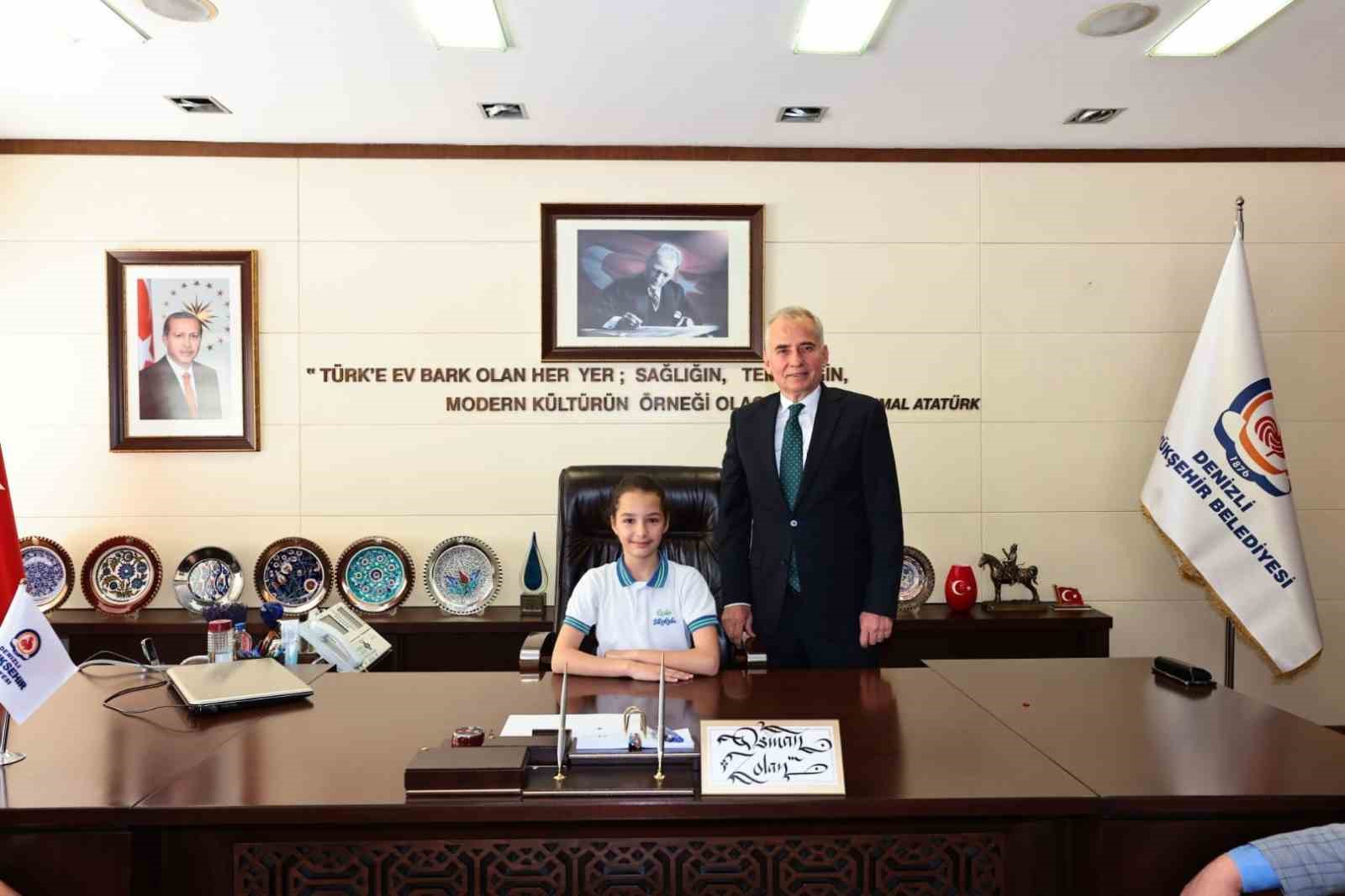 DENİZLİ BÜYÜKŞEHİR BELEDİYE BAŞKANI OSMAN ZOLAN, 23 NİSAN ULUSAL EGEMENLİK