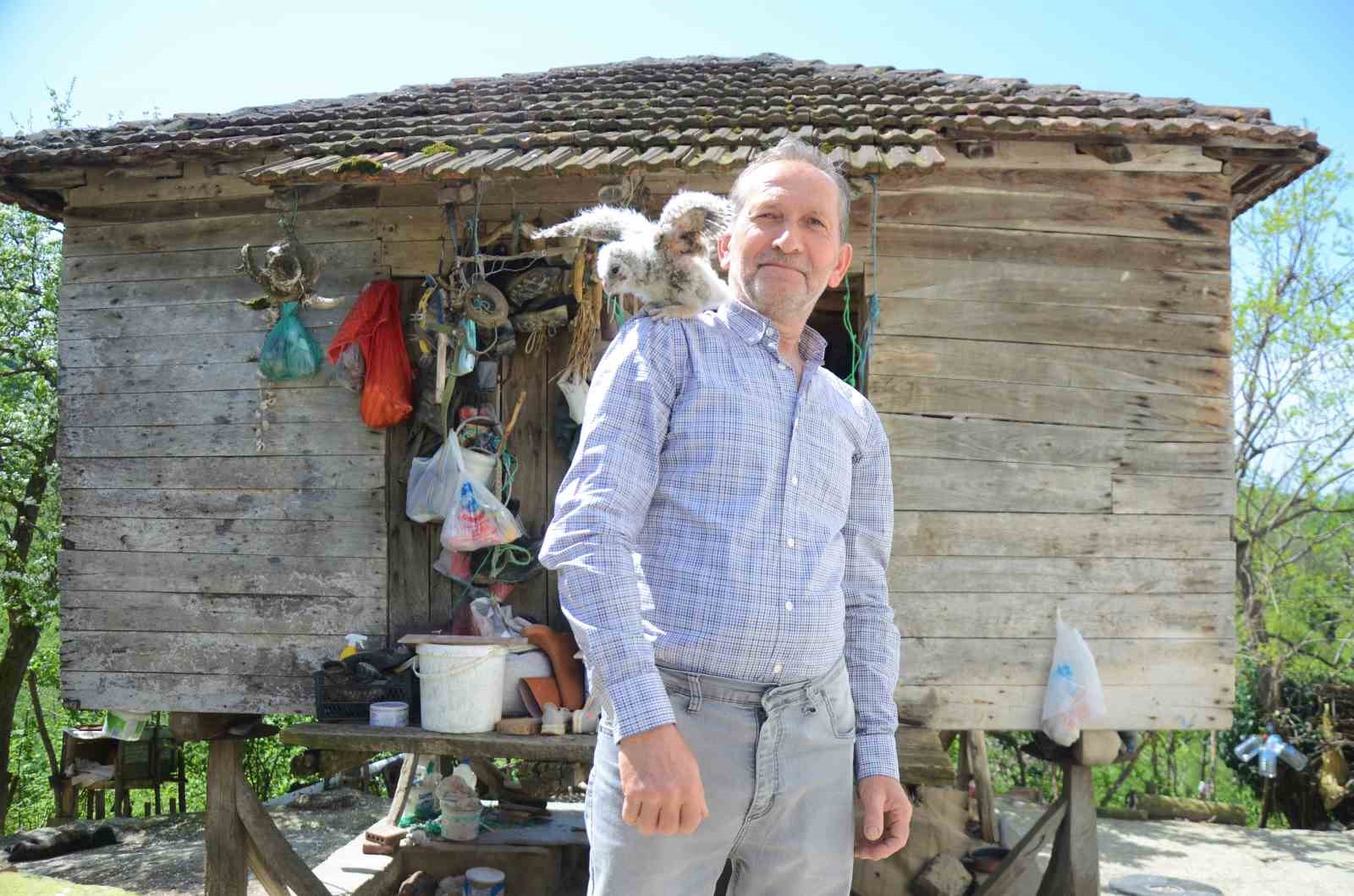 DURUMU FARK EDEN KARAKAYA YAVRULAR İÇİN BURAYA BOŞ ARI PETEĞİNİ