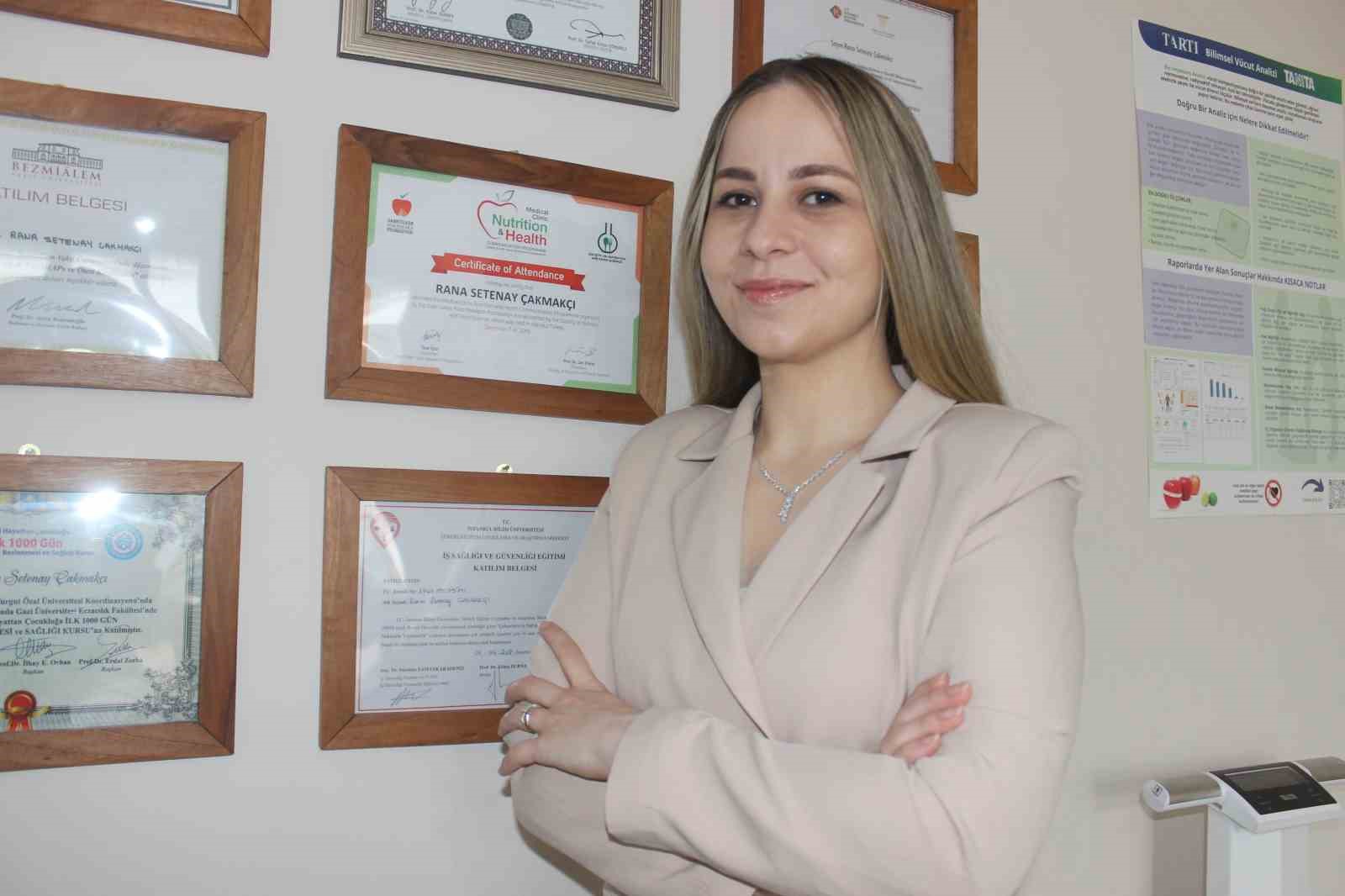 DİYETİSYEN RANA SETENAY KUBİLAY, BAYRAM SOFRALARI KONUSUNDA UYARDI