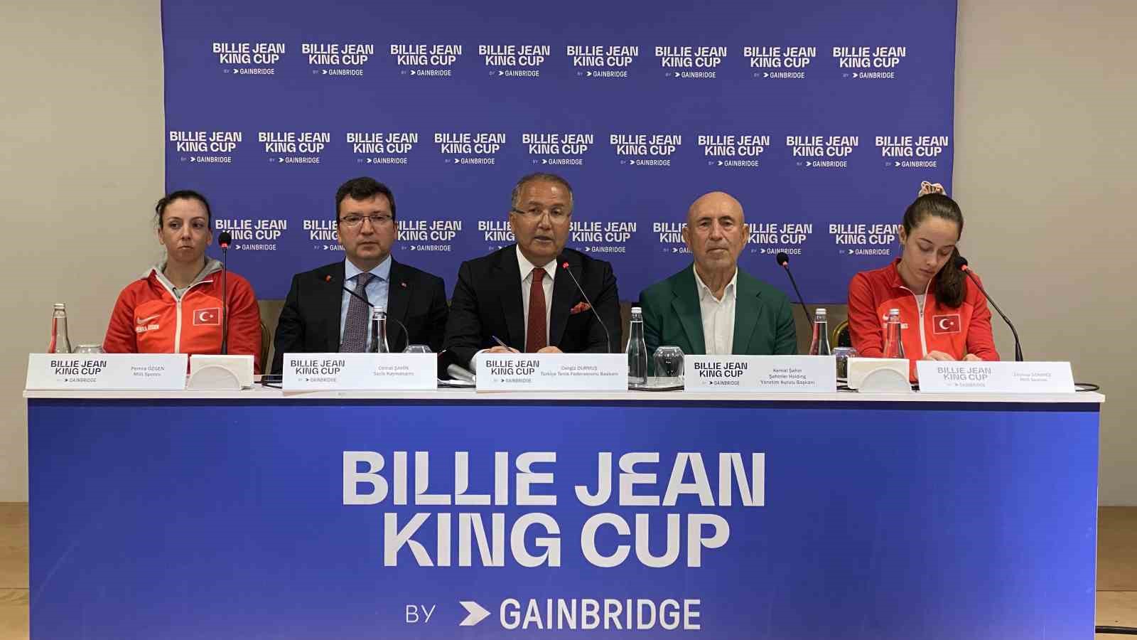 10-15 NİSAN TARİHLERİNDE ANTALYA'DA DÜZENLENECEK BİLLİE JEAN KİNG CUP KARŞILAŞMALARI