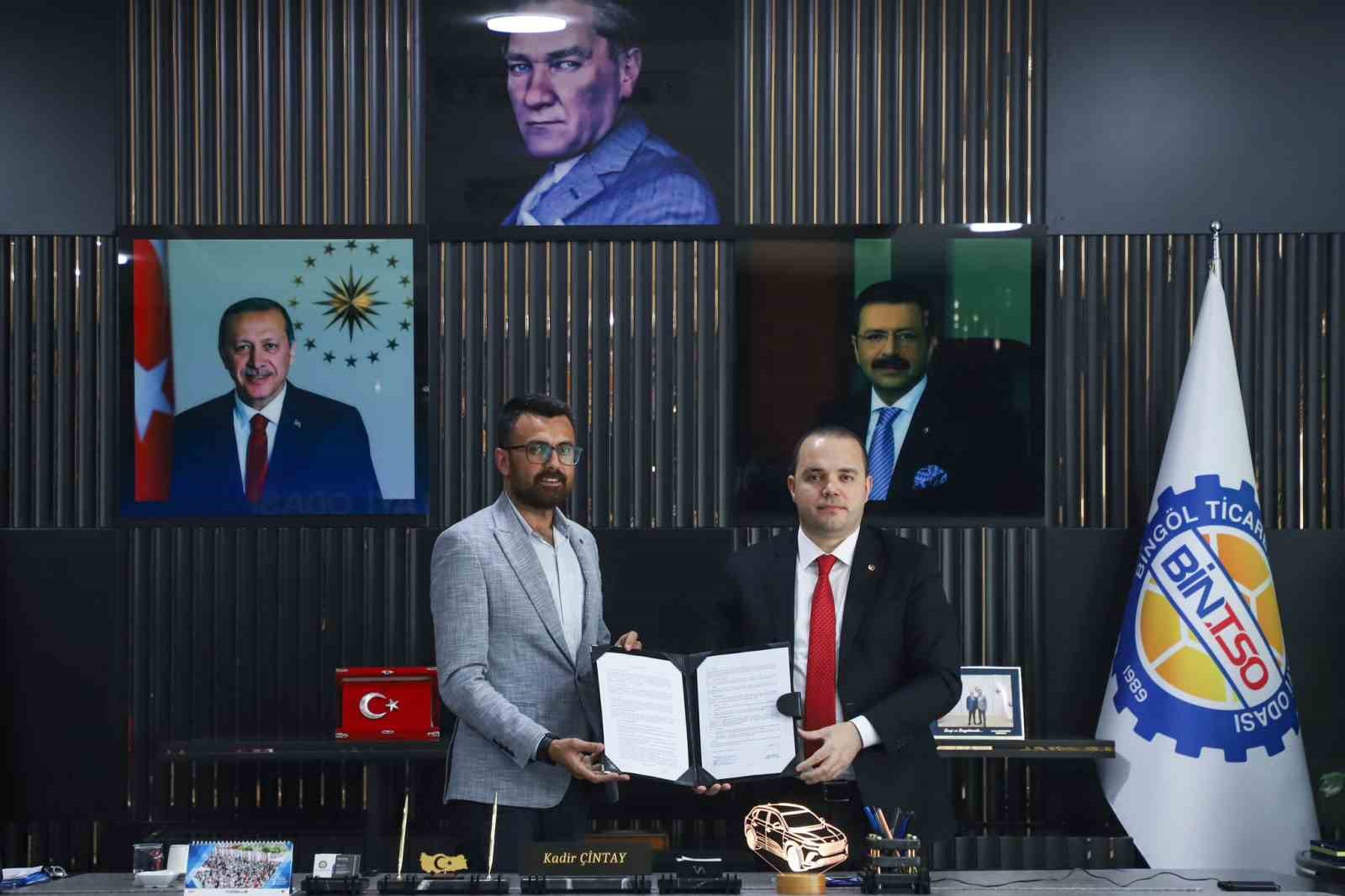 BİNGÖL TİCARET VE SANAYİ ODASI OTOPARKINDA, ELEKTRİKLİ ARAÇLAR İÇİN TRUGO