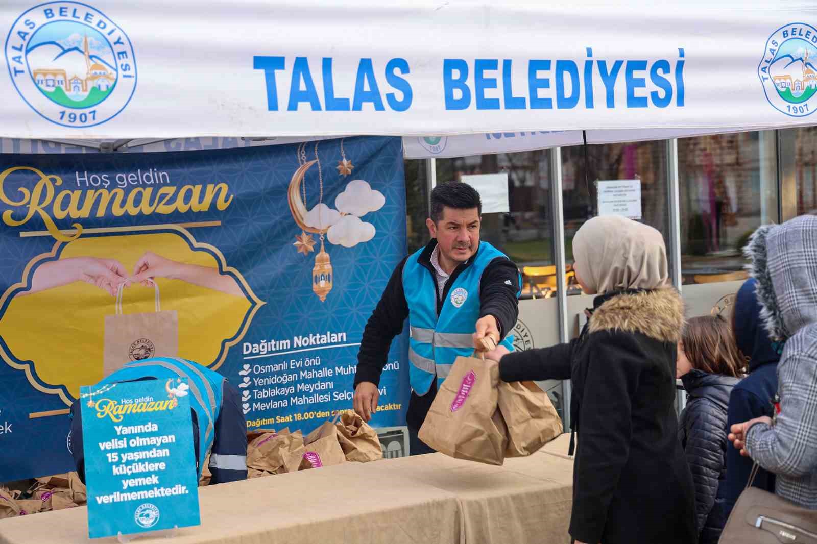 TALAS BELEDİYESİ’NİN İLK KEZ İKİ YIL ÖNCE RAMAZAN AYINDA BAŞLATTIĞI