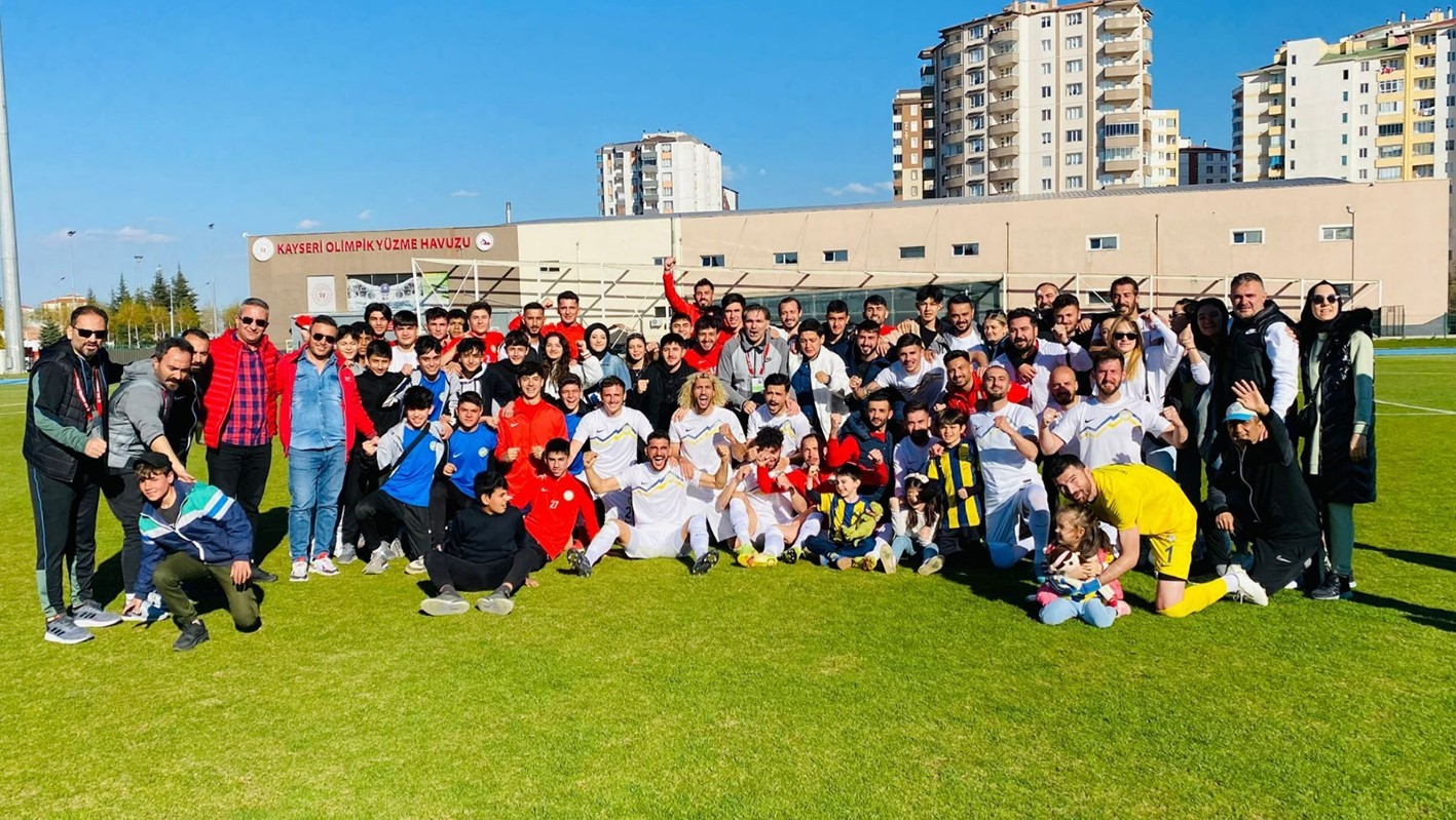 BÖLGESEL AMATÖR LİG 6. GRUP MAÇINDA TALASGÜCÜ BELEDİYESPOR SAHASINDA OYNADIĞI