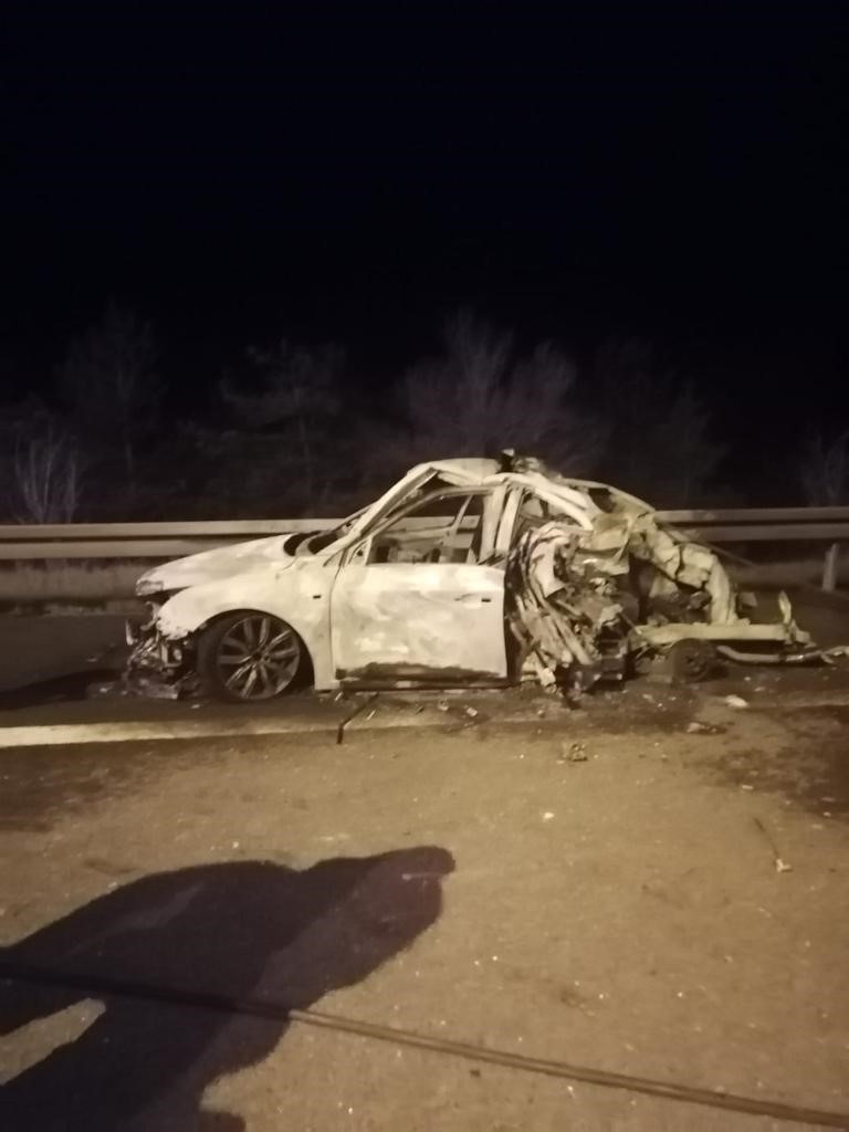 SALİH UYAR (51) İDARESİNDEKİ TIR, FEYZULLAH DOĞAN (41) YÖNETİMİNDEKİ OTOMOBİL