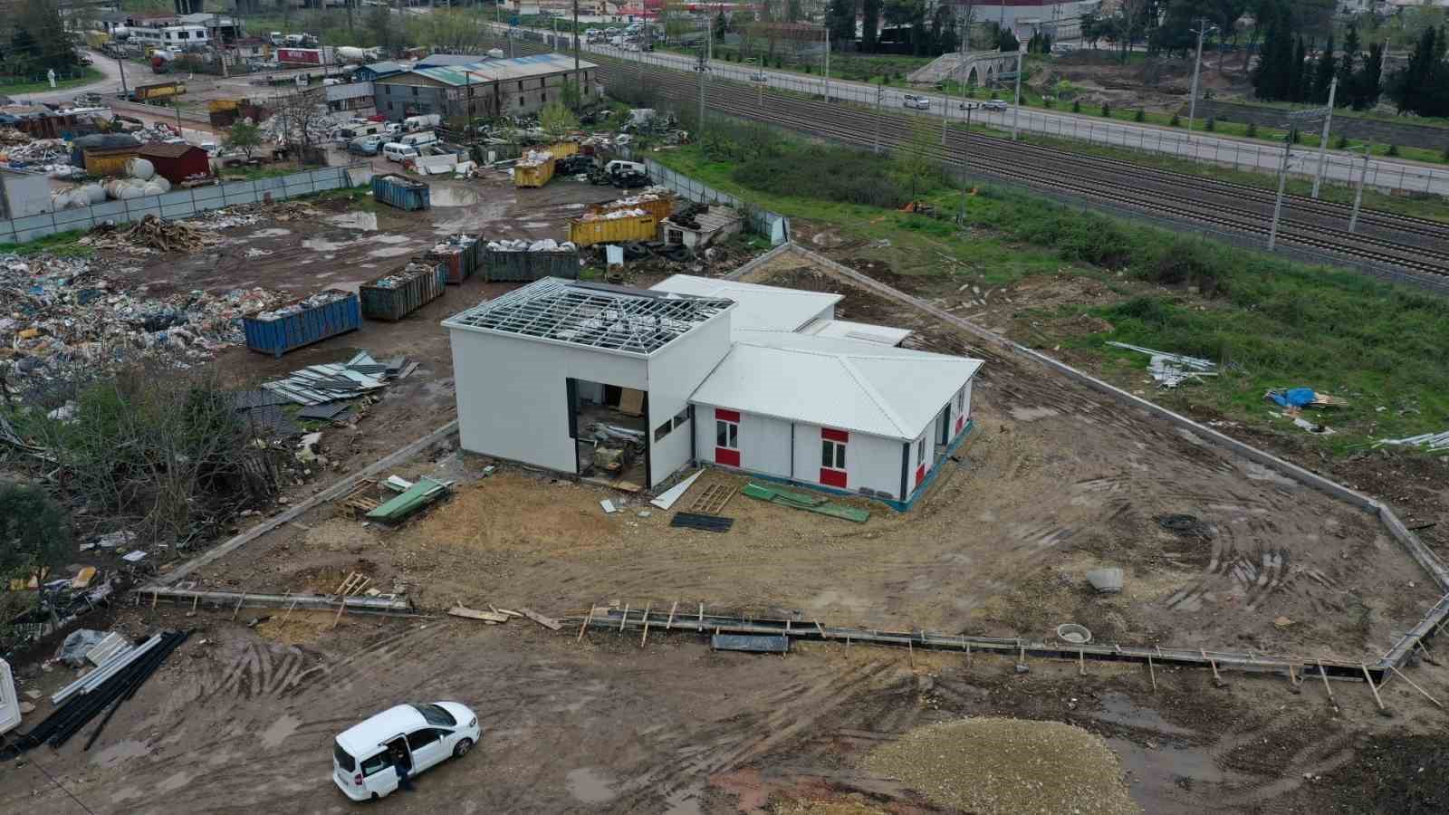 KOCAELİ'DE AFET DURUMLARINDA YÖNETİM MERKEZ ÜSSÜ OLARAK KULLANILACAK ACİL DURUM