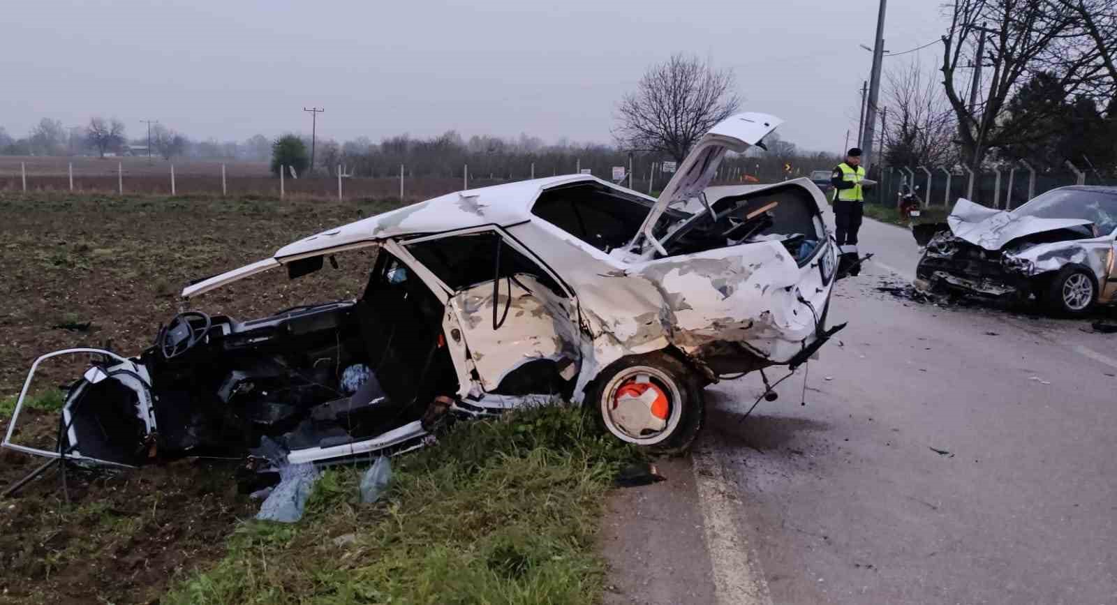 BURSA'NIN İNEGÖL İLÇESİ KIRSAL ORTAKÖY MAHALLESİ YOLU ÜZERİNDE MEYDANA GELEN