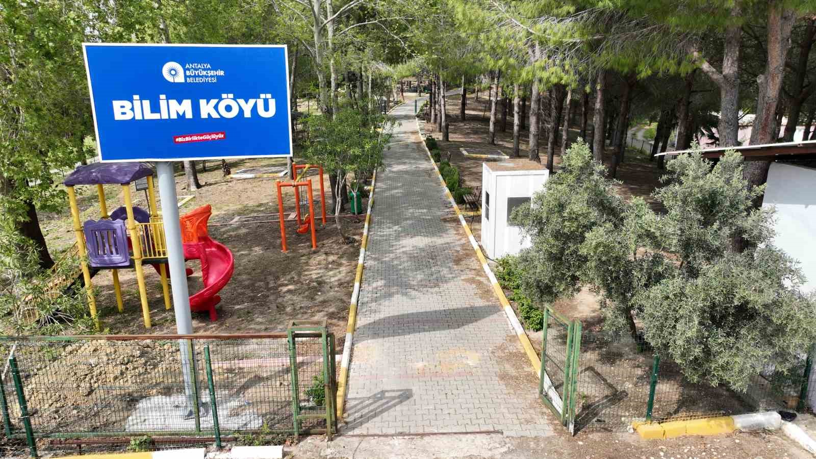 ANTALYA BÜYÜKŞEHİR BELEDİYESİ, ÇOCUK VE GENÇLERİN BİLİMLE TANIŞMASI VE BİLİMSEL
