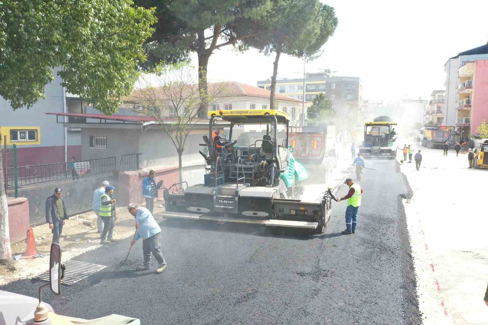 AYDIN BÜYÜKŞEHİR BELEDİYESİ KENT GENELİNDE GÜVENLİ VE KONFORLU YOLLAR OLUŞTURMAK