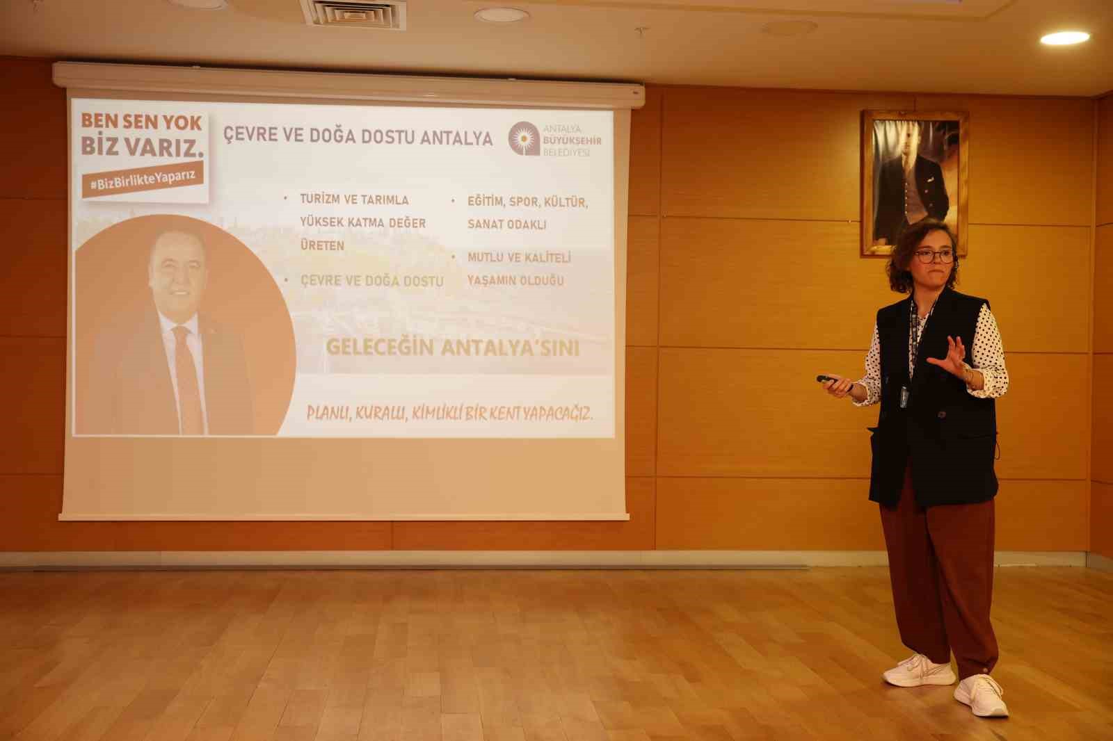ANTALYA BÜYÜKŞEHİR BELEDİYESİ, “DEĞİŞEN İKLİM VE ANTALYA: MÜCADELE VE UYUMDA
