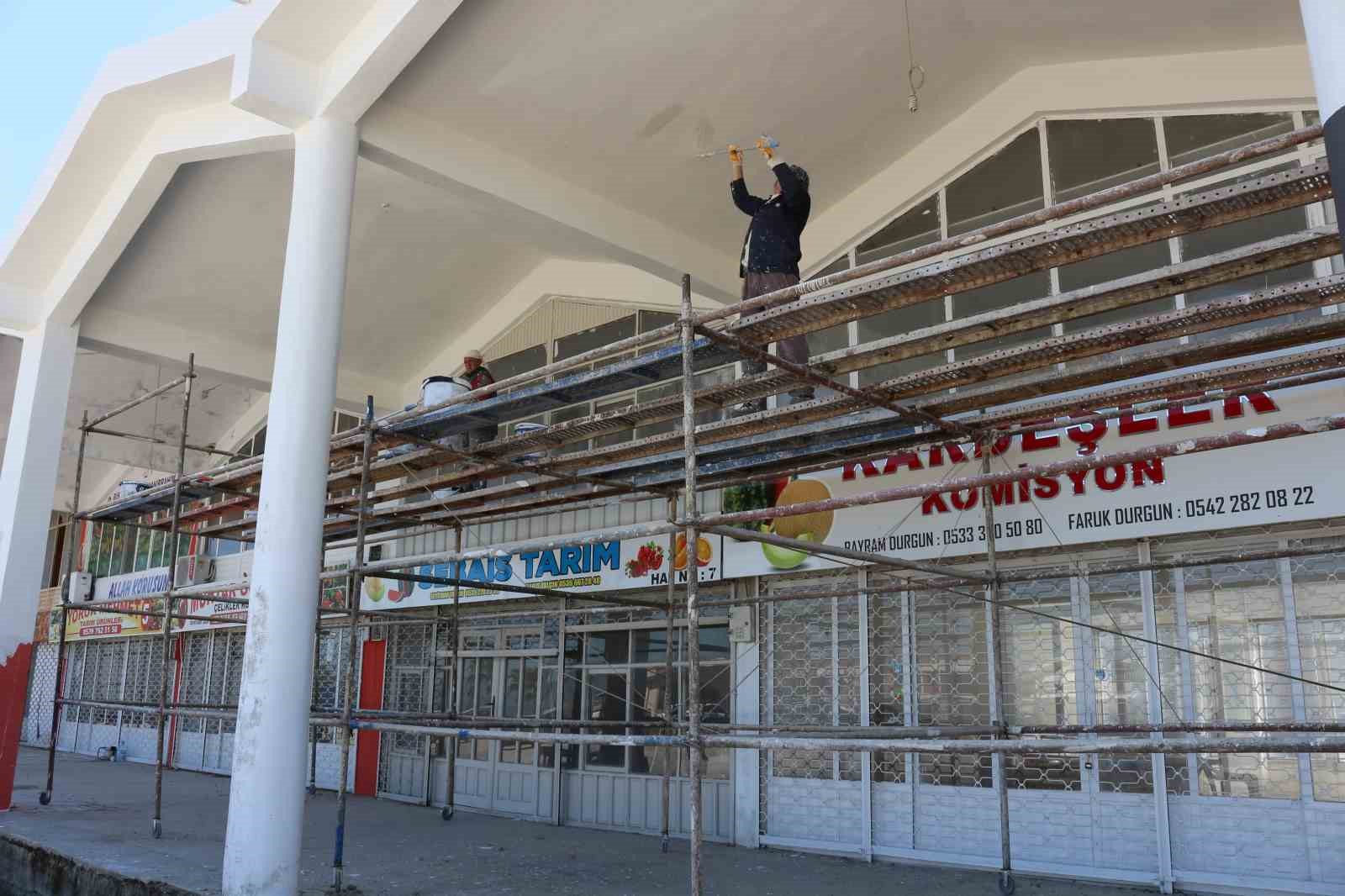 ANTALYA BÜYÜKŞEHİR BELEDİYESİ’NİN, SERİK ÇANDIR TOPTANCI HALİ’NDE BAŞLATTIĞI YENİLEME VE