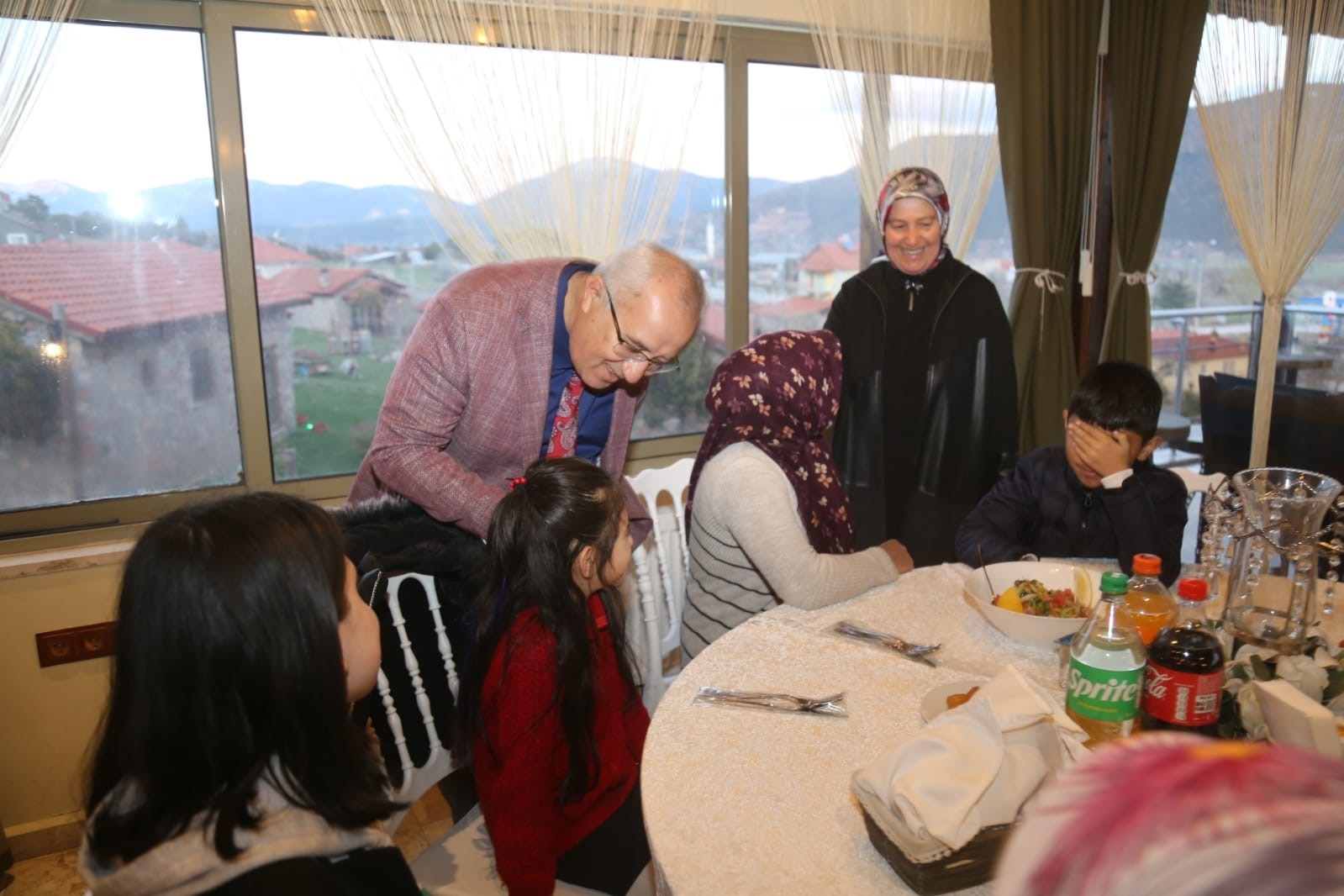 DENİZLİ’NİN ÇAMELİ İLÇESİNDE RAMAZAN AYI NEDENİYLE ŞEHİT AİLELERİ, GAZİLER İLE