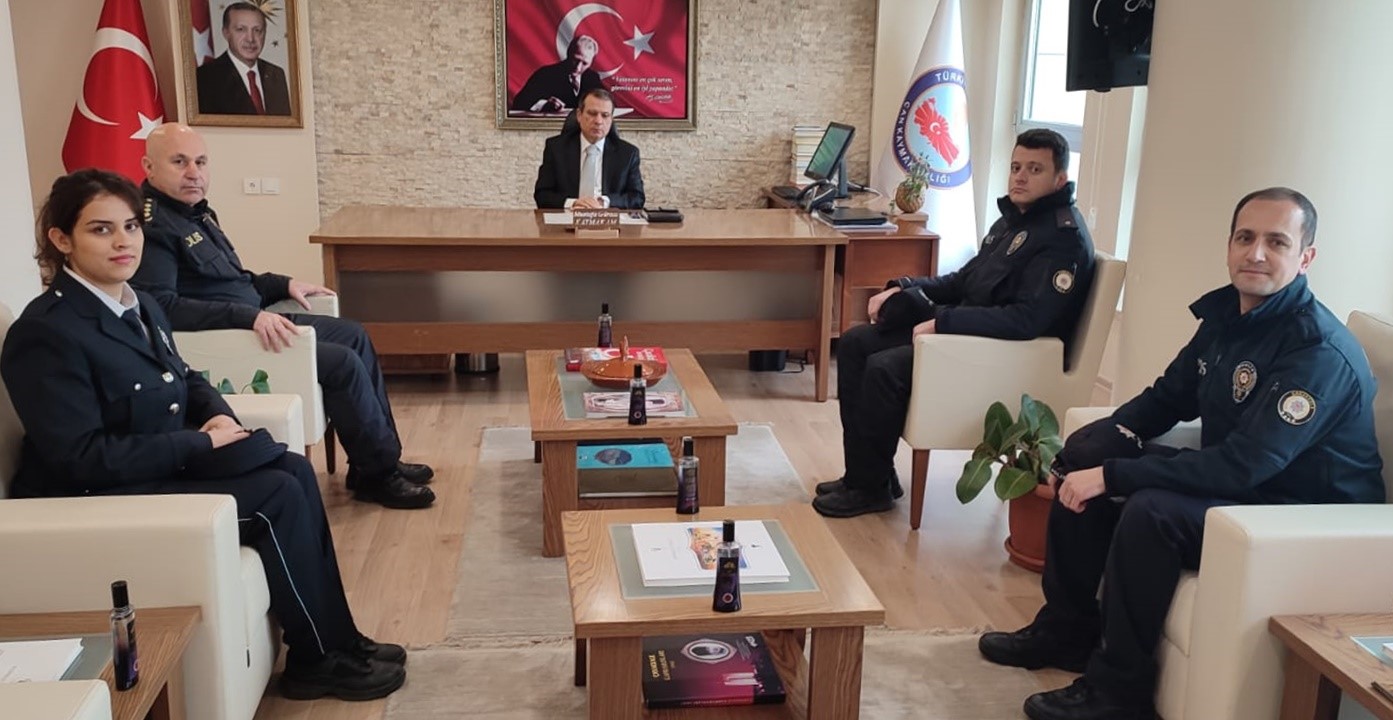 ÇAN’DA POLİS HAFTASI TÖRENLE KUTLANDI