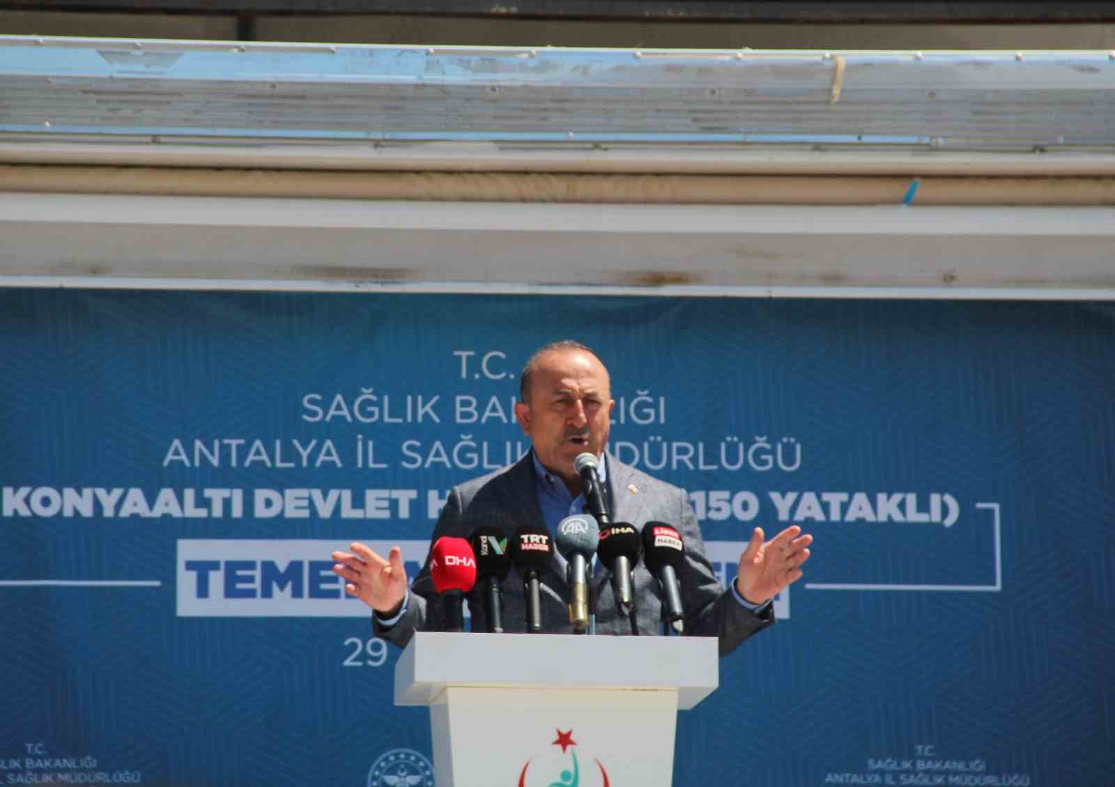 DIŞİŞLERİ BAKANI MEVLÜT  ÇAVUŞOĞLU,  TÜRKİYE'NİN ARABULUCULUK VE TAHLİYE