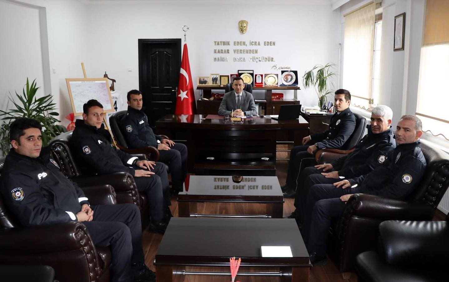 ERZİNCAN’IN ÇAYIRLI İLÇESİNDE TÜRK POLİS TEŞKİLATININ 178'NCİ KURULUŞ YIL DÖNÜMÜ