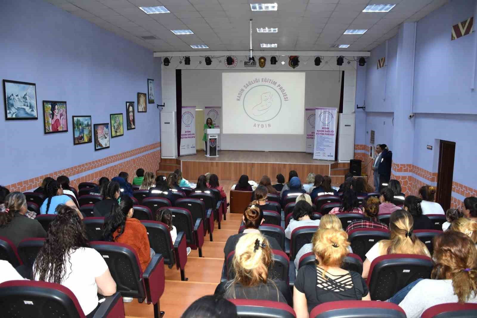 AYDIN’DA KADIN SAĞLIĞININ KORUNMASI VE KADINLARIN YAŞAM KALİTESİNİN ARTIRILMASI AMACIYLA