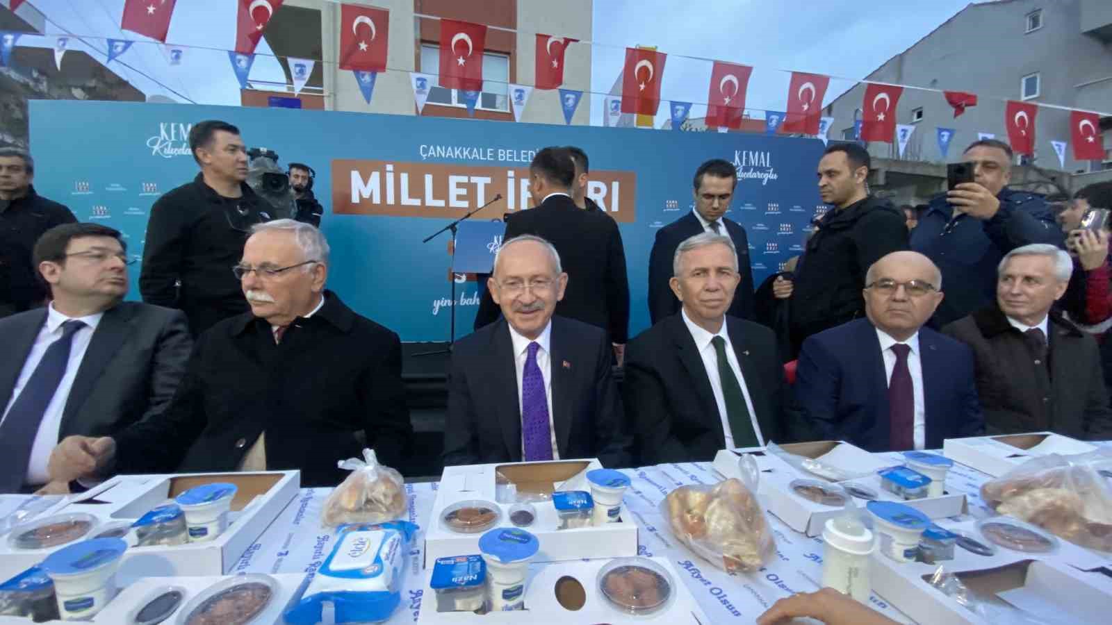 MİLLET İTTİFAKI CUMHURBAŞKANI ADAYI VE CHP GENEL BAŞKANI KEMAL KILIÇDAROĞLU,